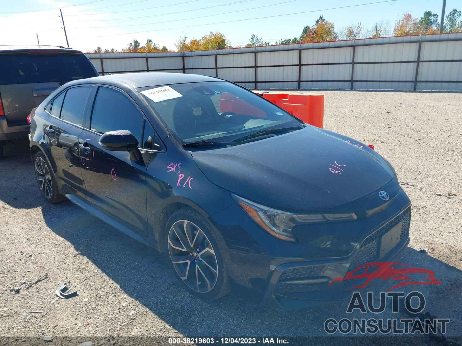 TOYOTA COROLLA 2020 - JTDS4RCE3LJ020072