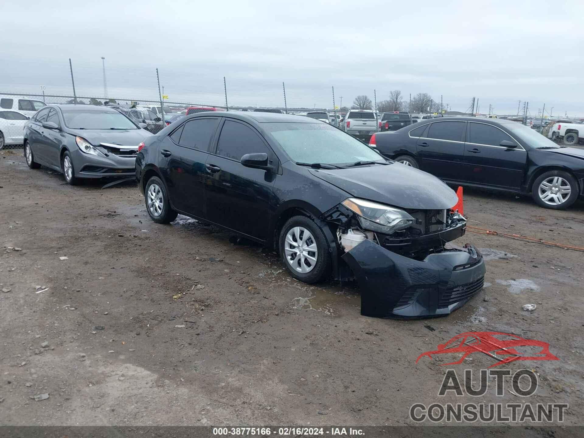 TOYOTA COROLLA 2016 - 2T1BURHE1GC741162