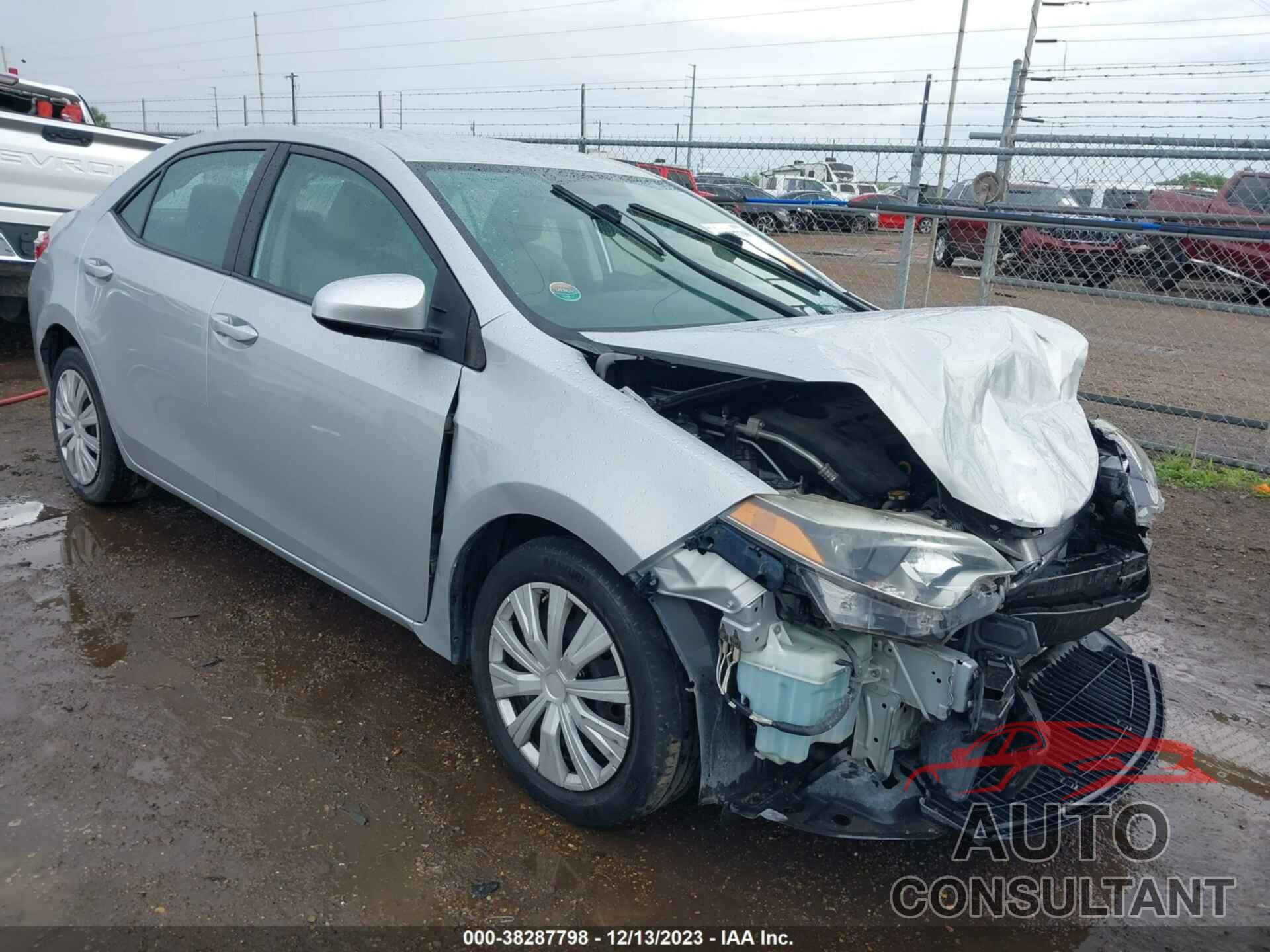 TOYOTA COROLLA 2016 - 2T1BURHE9GC699632