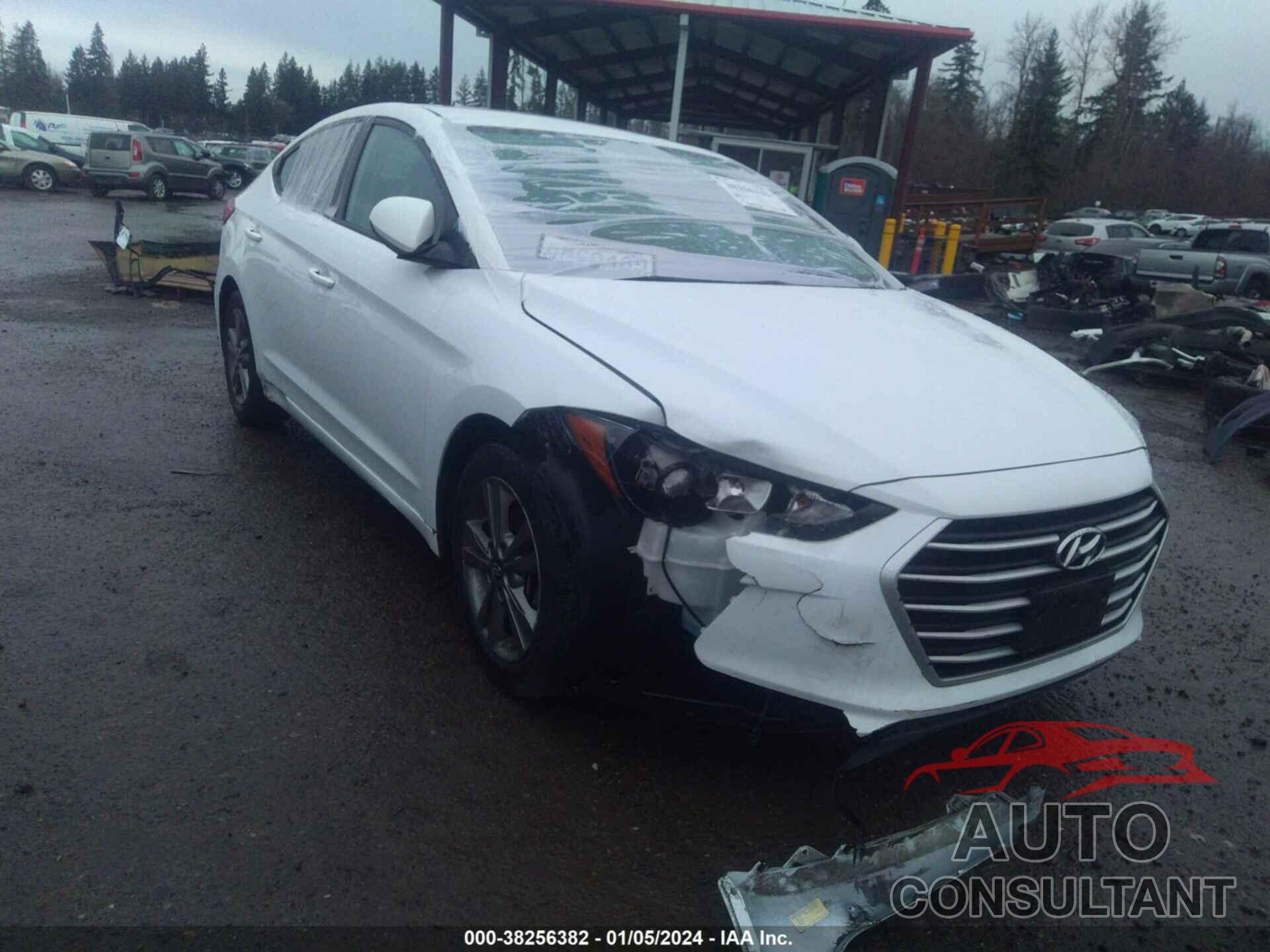 HYUNDAI ELANTRA 2018 - 5NPD84LFXJH388537