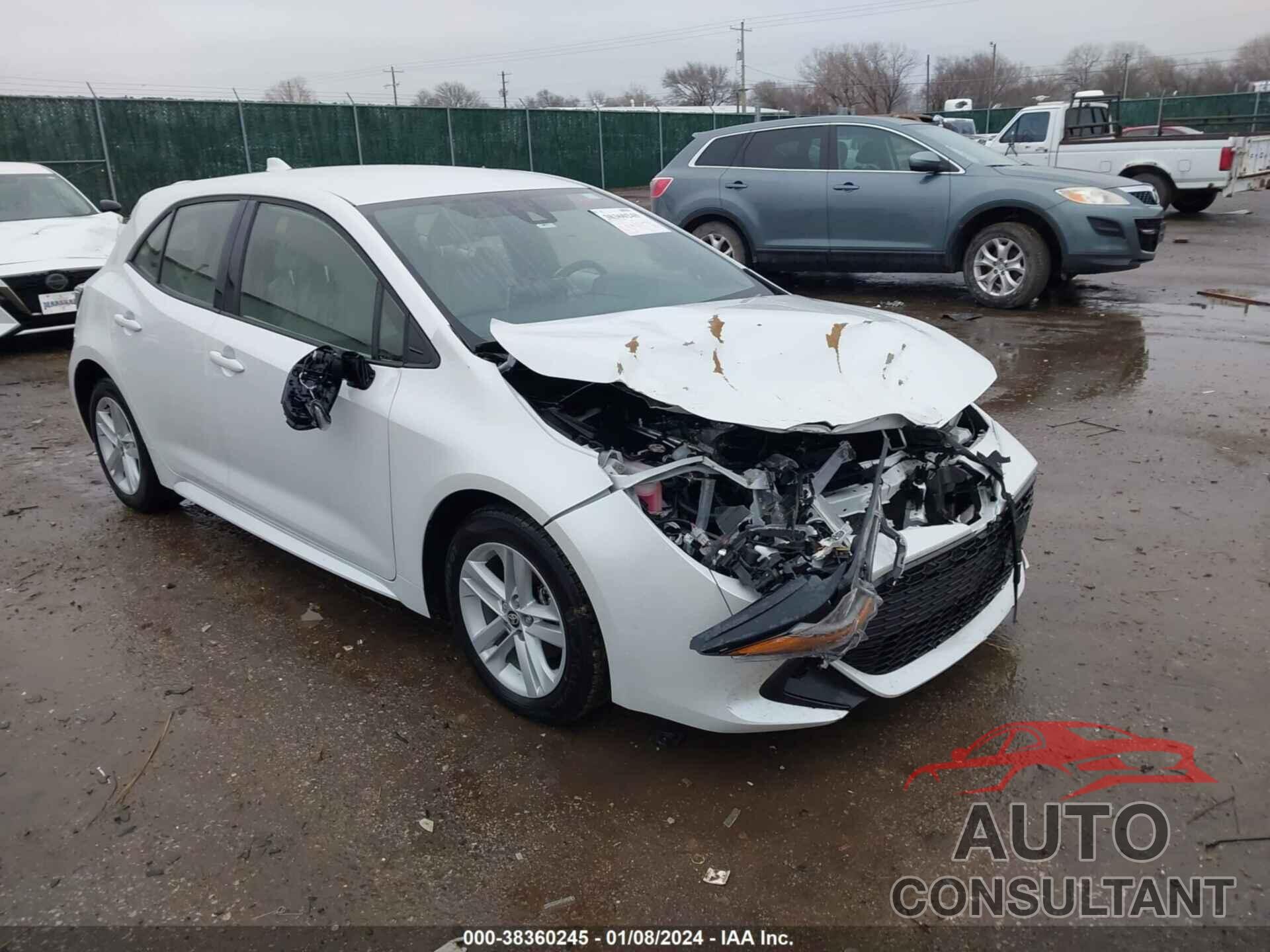 TOYOTA COROLLA 2022 - JTND4MBE9N3179548