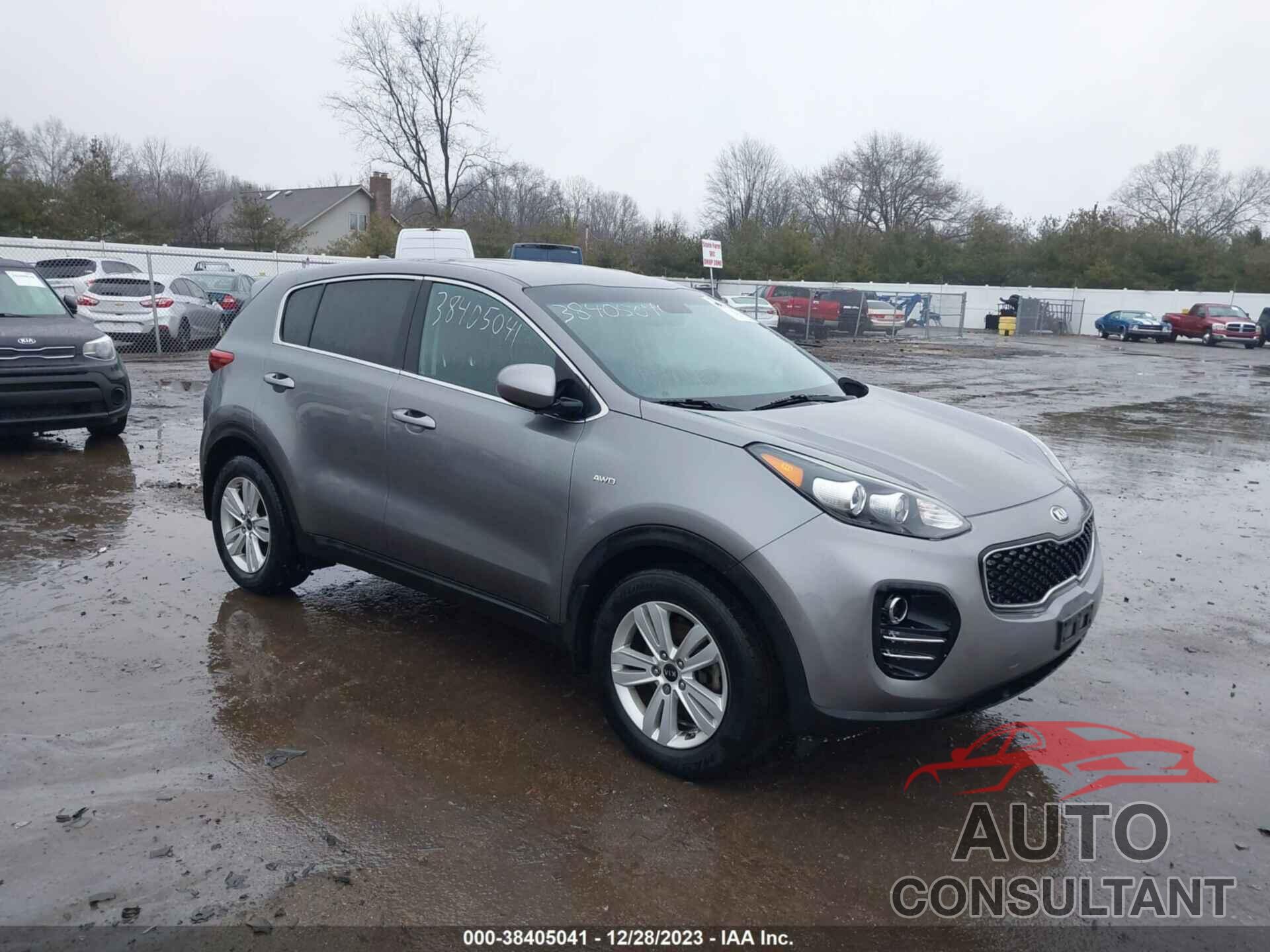 KIA SPORTAGE 2019 - KNDPMCAC4K7549305