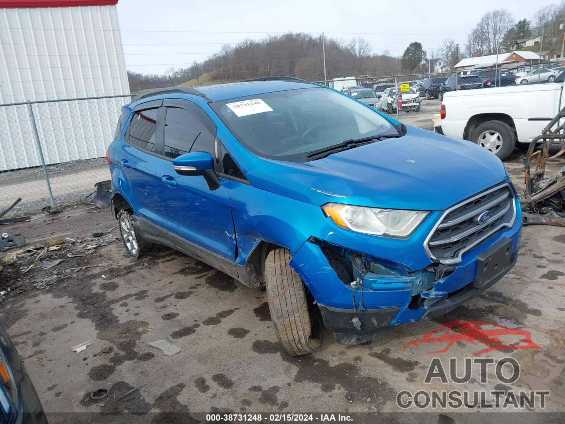 FORD ECOSPORT 2019 - MAJ6S3GL5KC280639