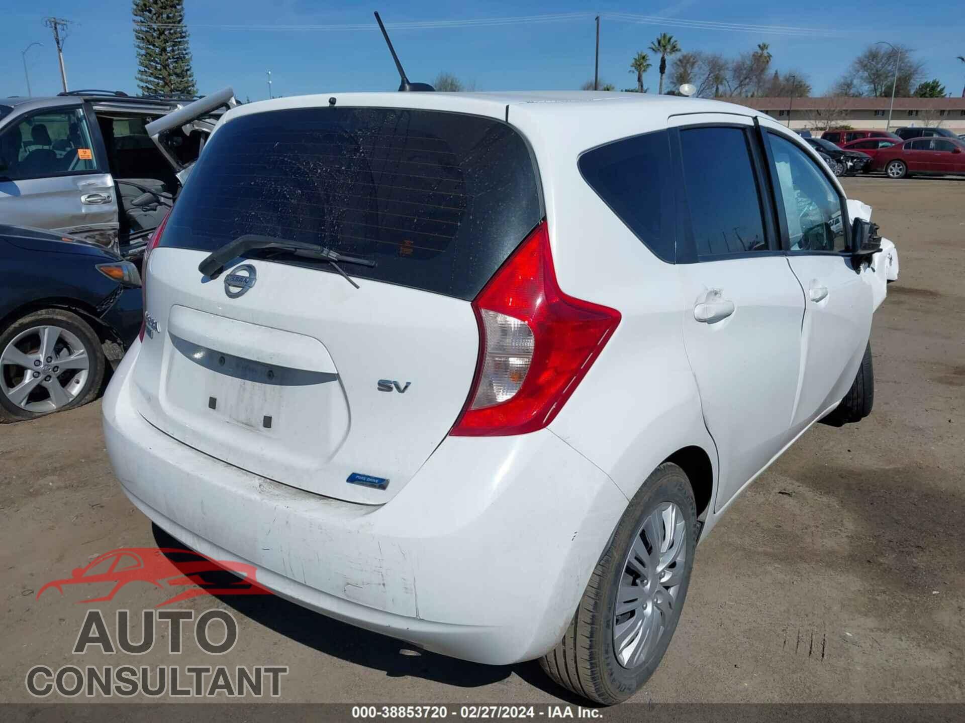 NISSAN VERSA NOTE 2016 - 3N1CE2CPXGL401669
