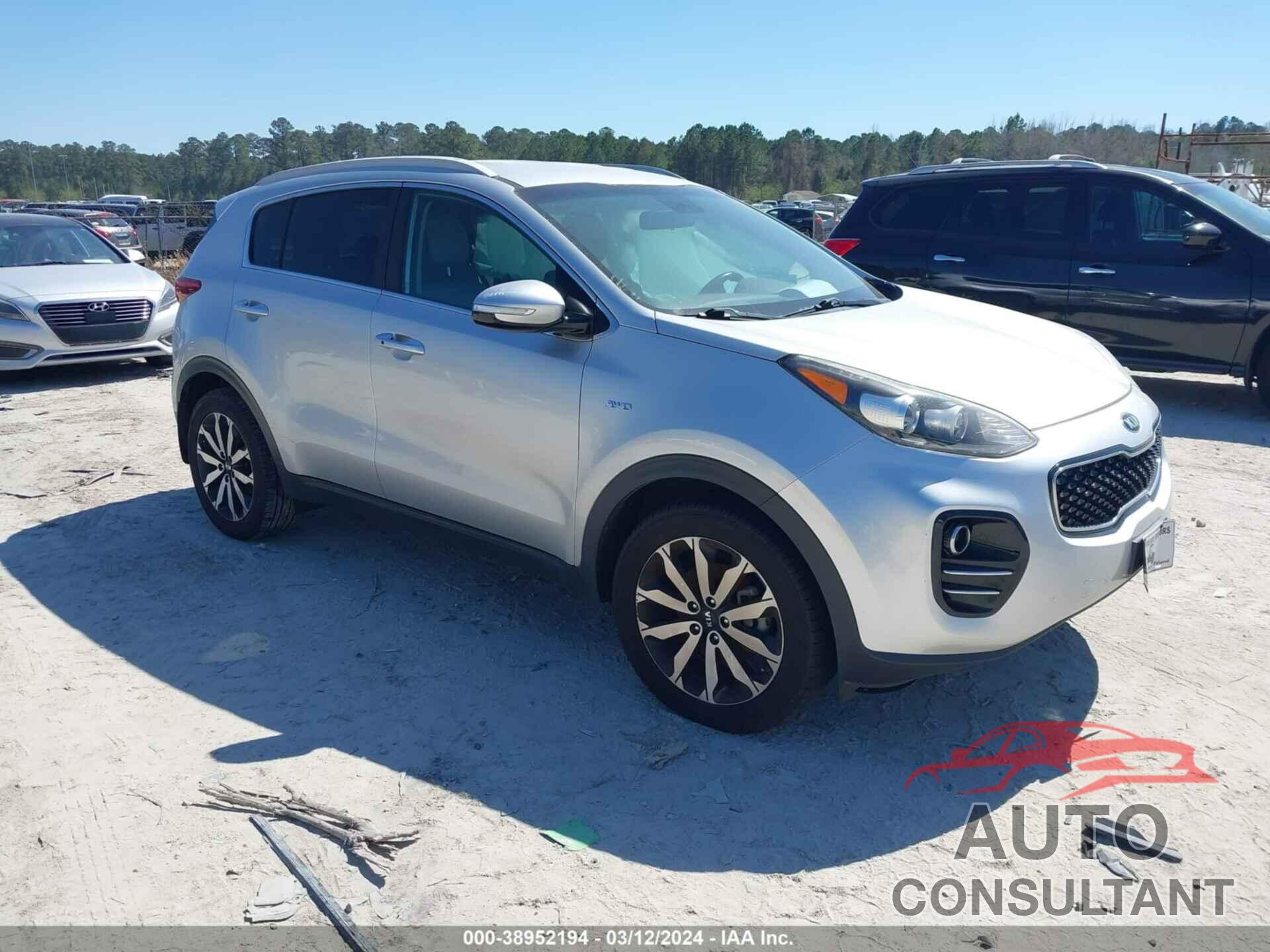 KIA SPORTAGE 2018 - KNDPNCAC4J7373772