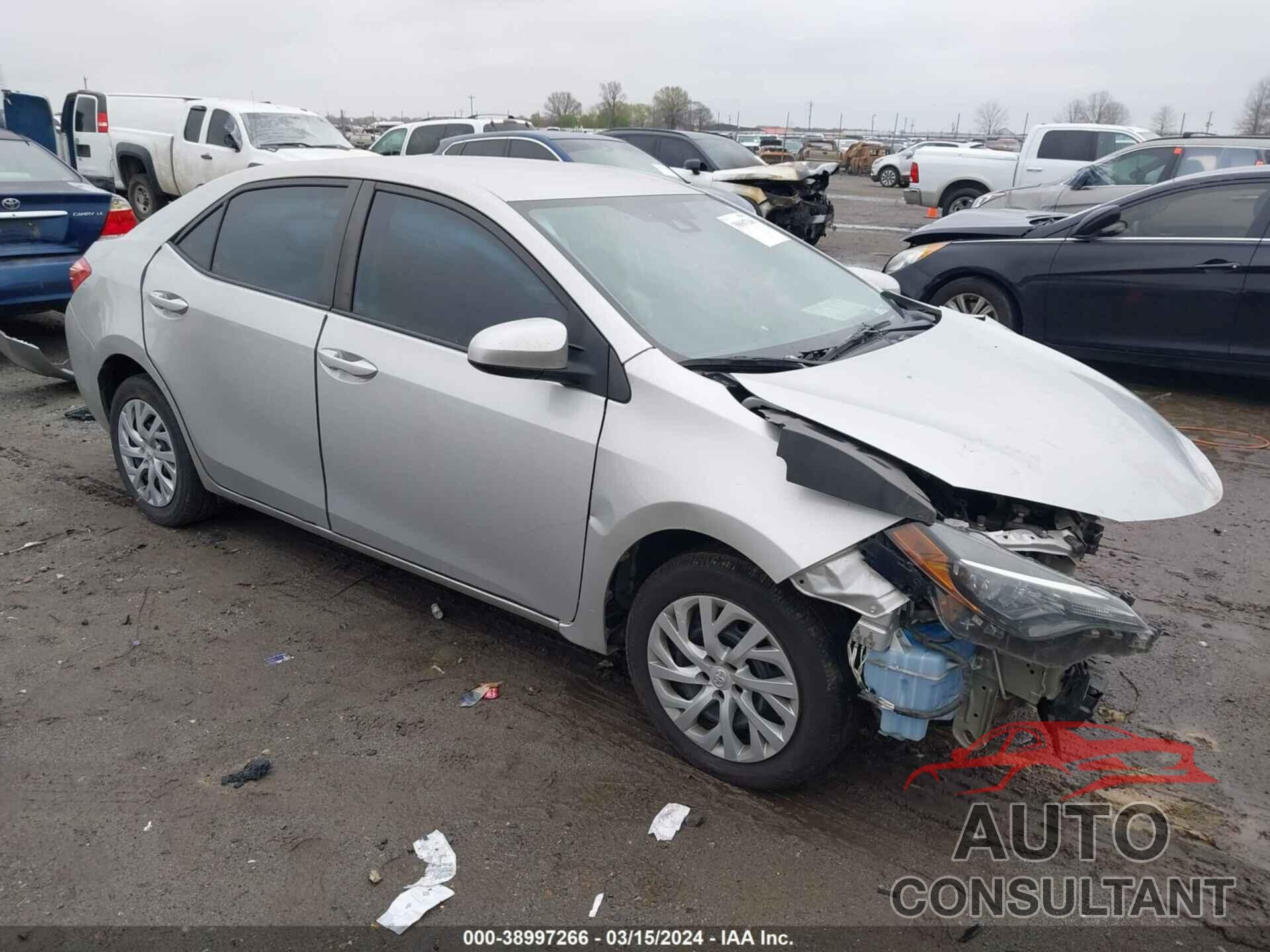 TOYOTA COROLLA 2019 - 5YFBURHEXKP893076