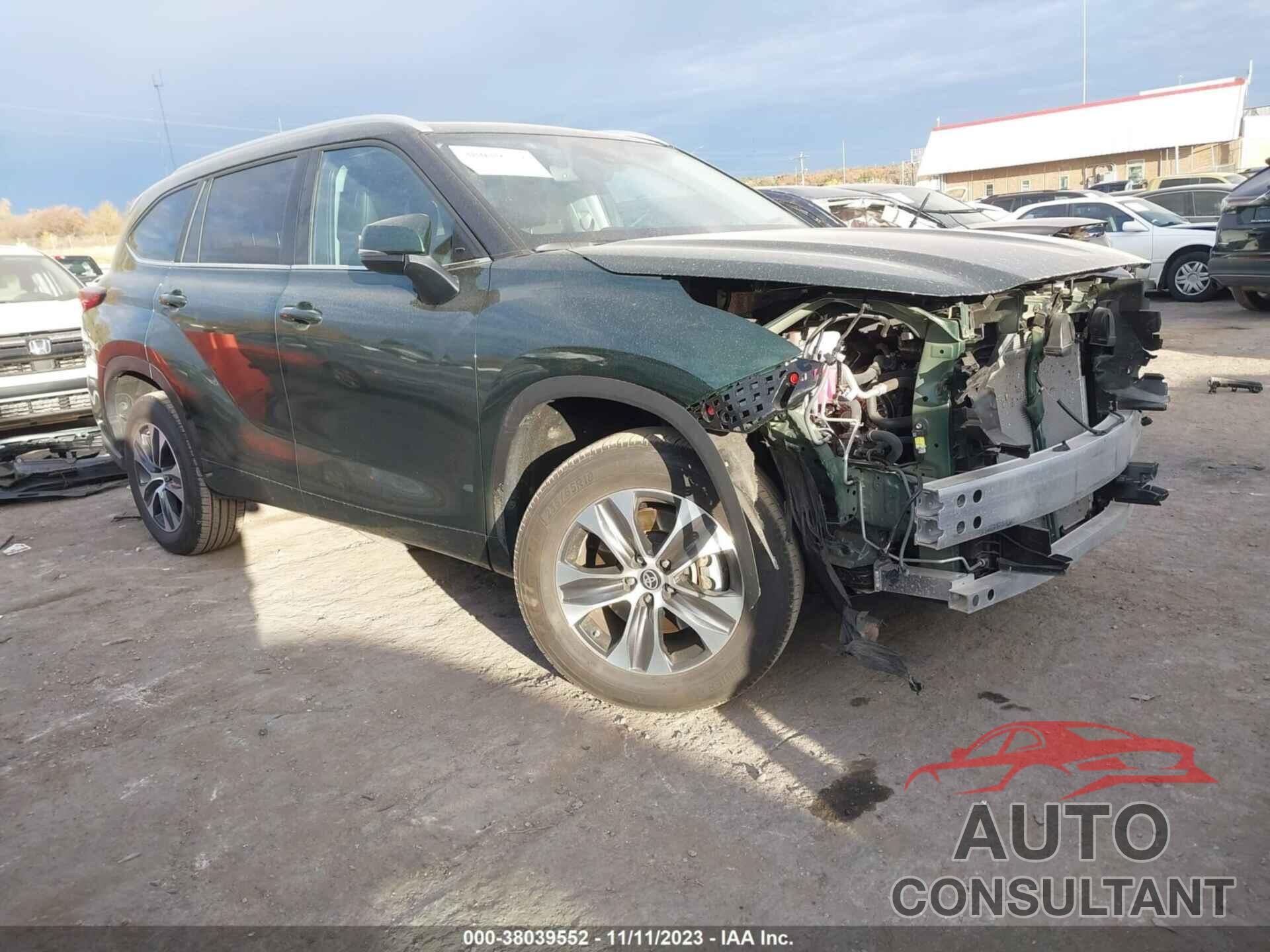 TOYOTA HIGHLANDER 2023 - 5TDKDRAH5PS508302