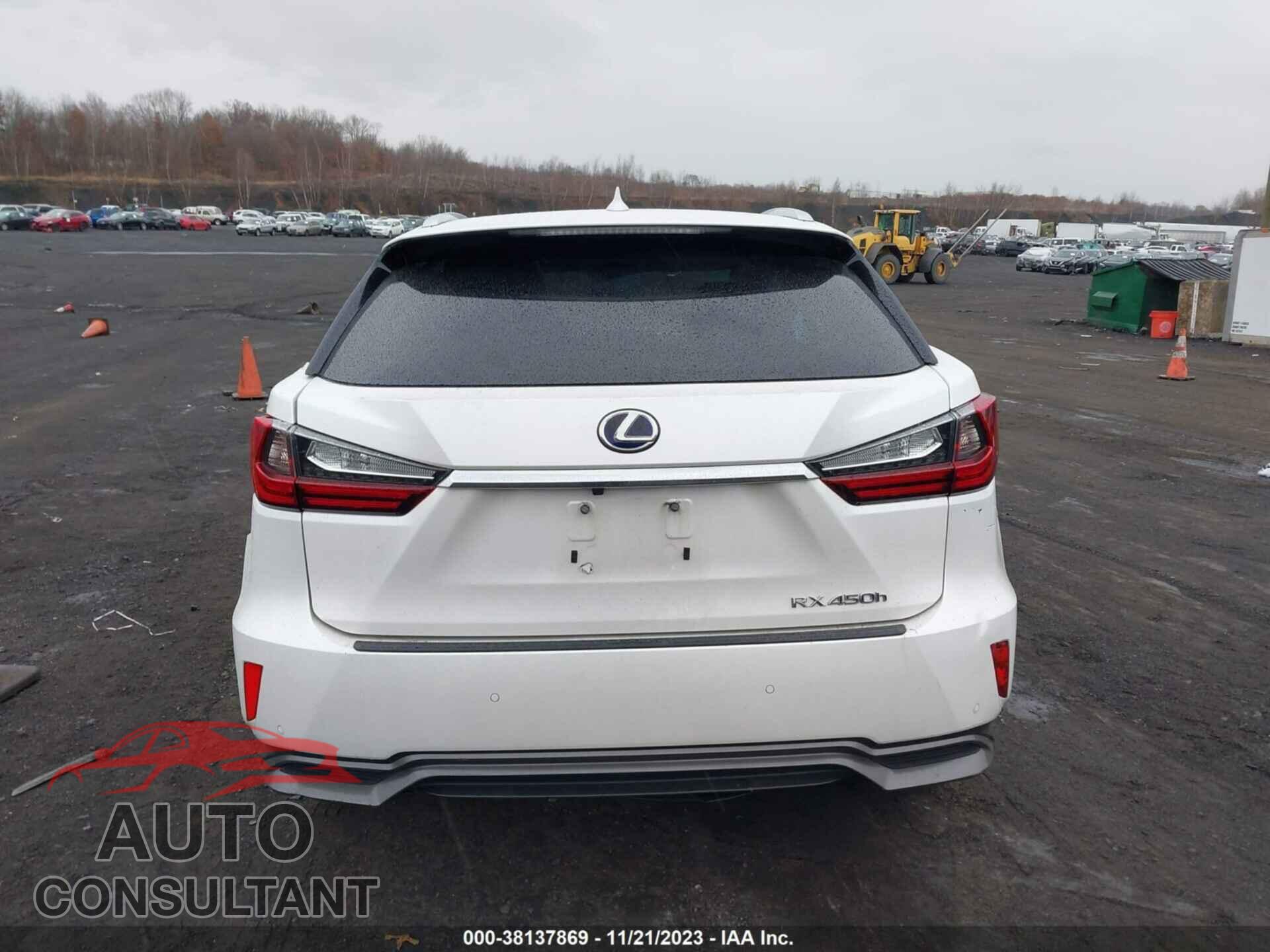 LEXUS RX 450H 2017 - 2T2BGMCAXHC018695