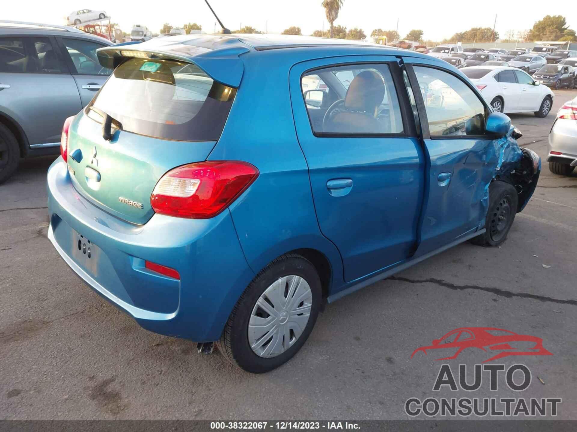 MITSUBISHI MIRAGE 2019 - ML32A3HJ6KH009183