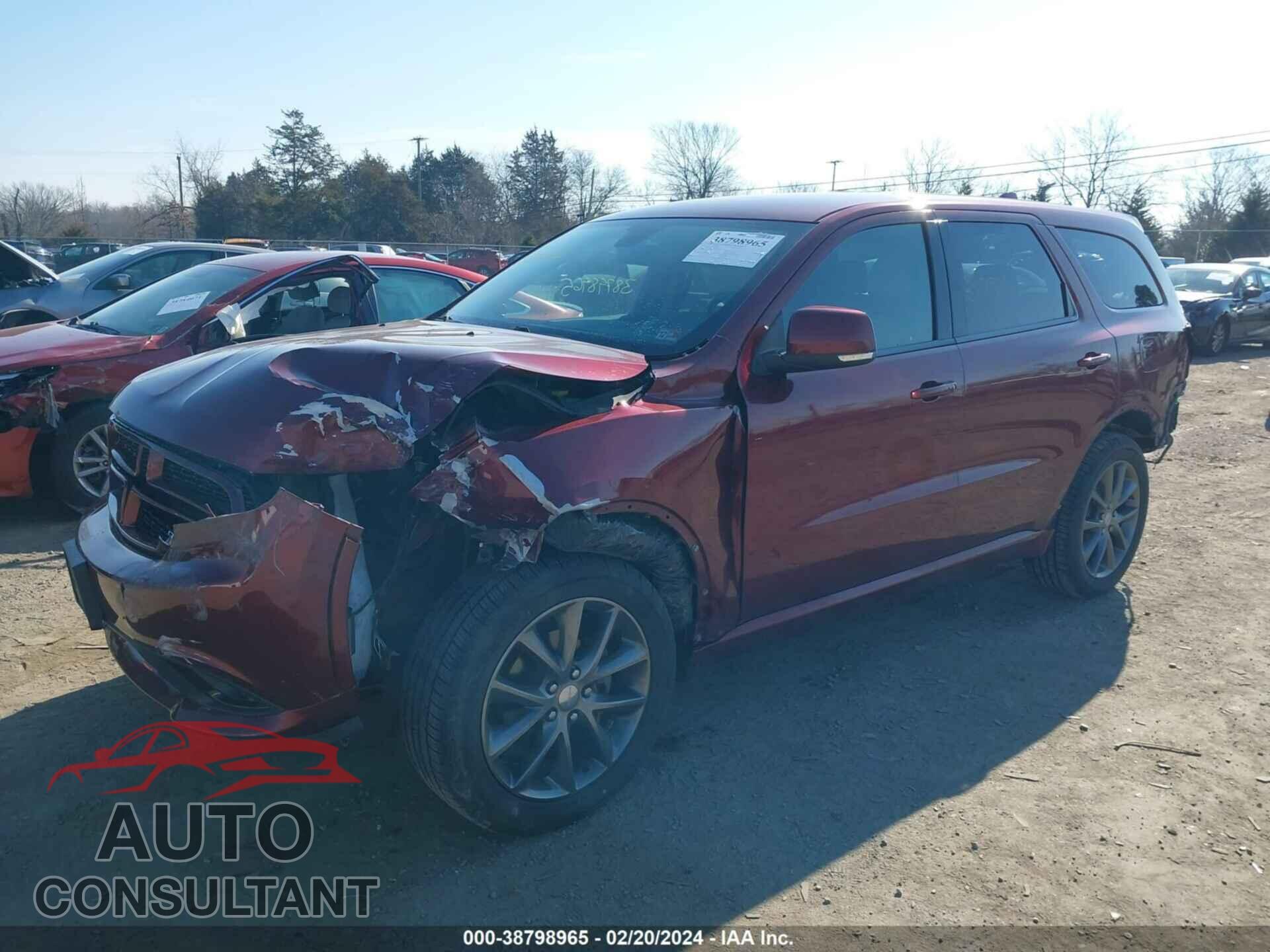 DODGE DURANGO 2018 - 1C4RDJDG8JC393030
