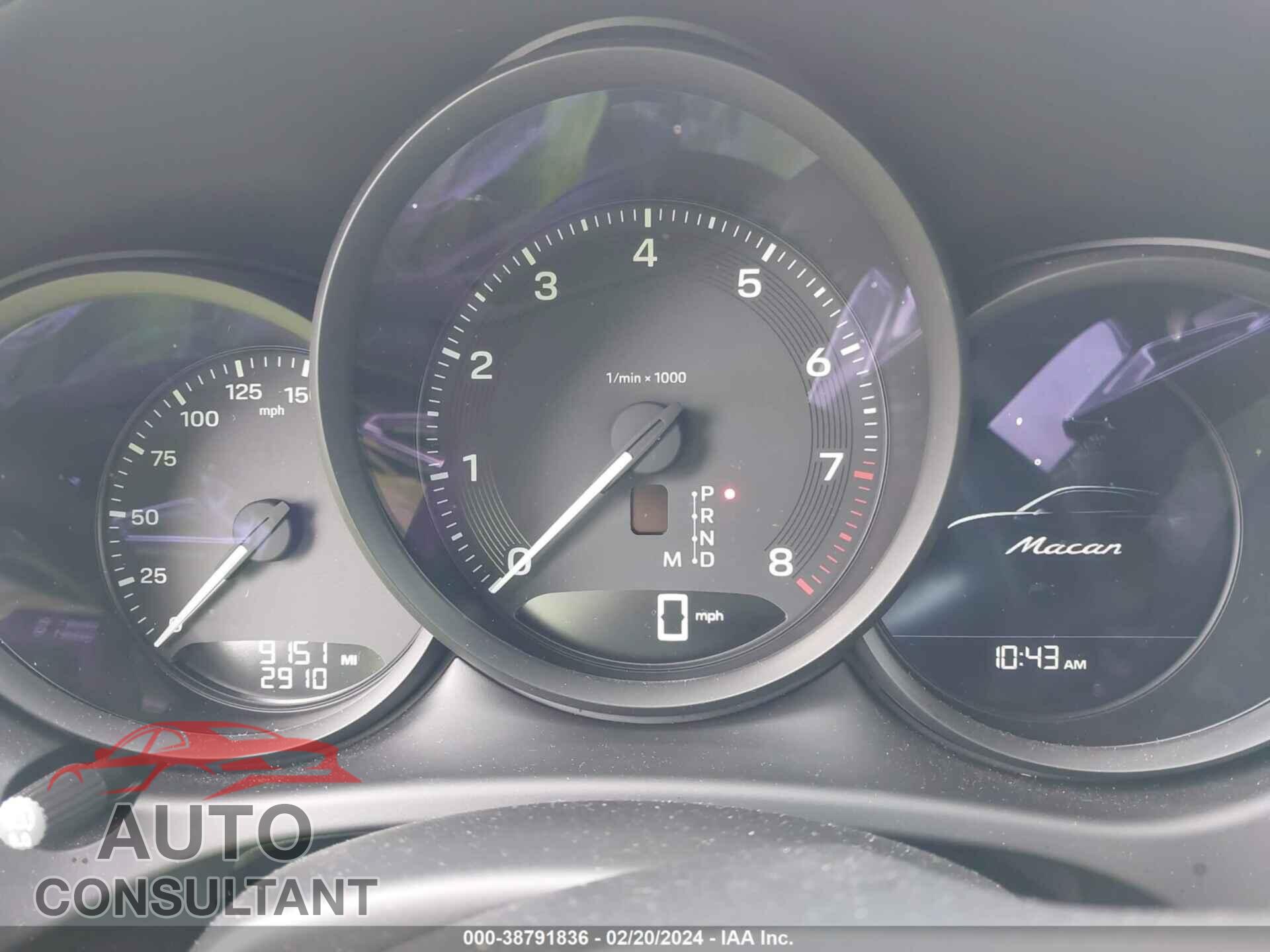 PORSCHE MACAN 2023 - WP1AA2A53PLB16727