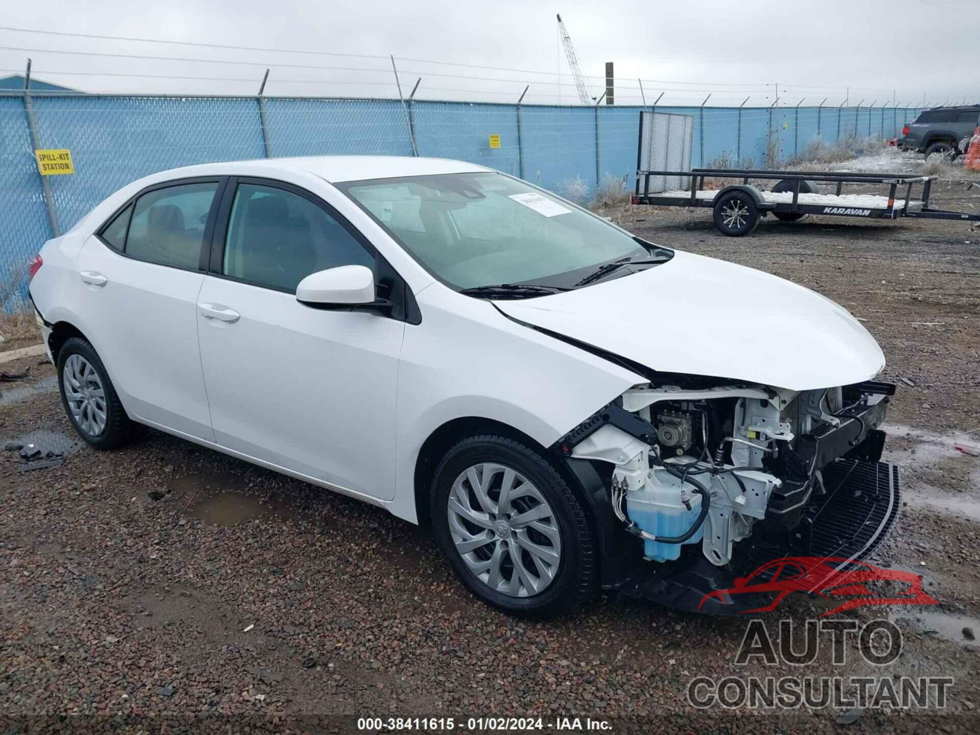 TOYOTA COROLLA 2018 - 2T1BURHE8JC971515