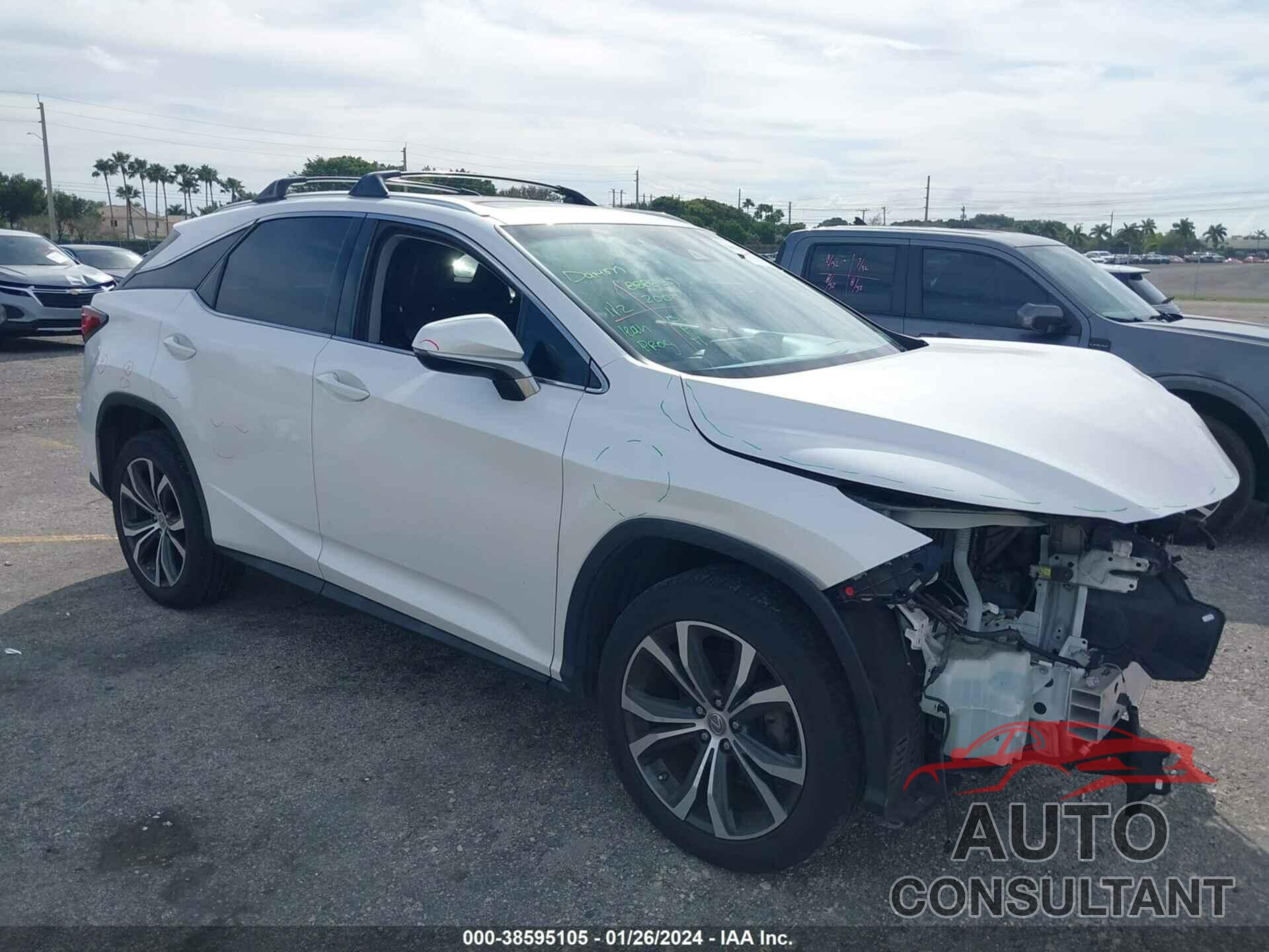 LEXUS RX 350 2016 - 2T2ZZMCA2GC024918