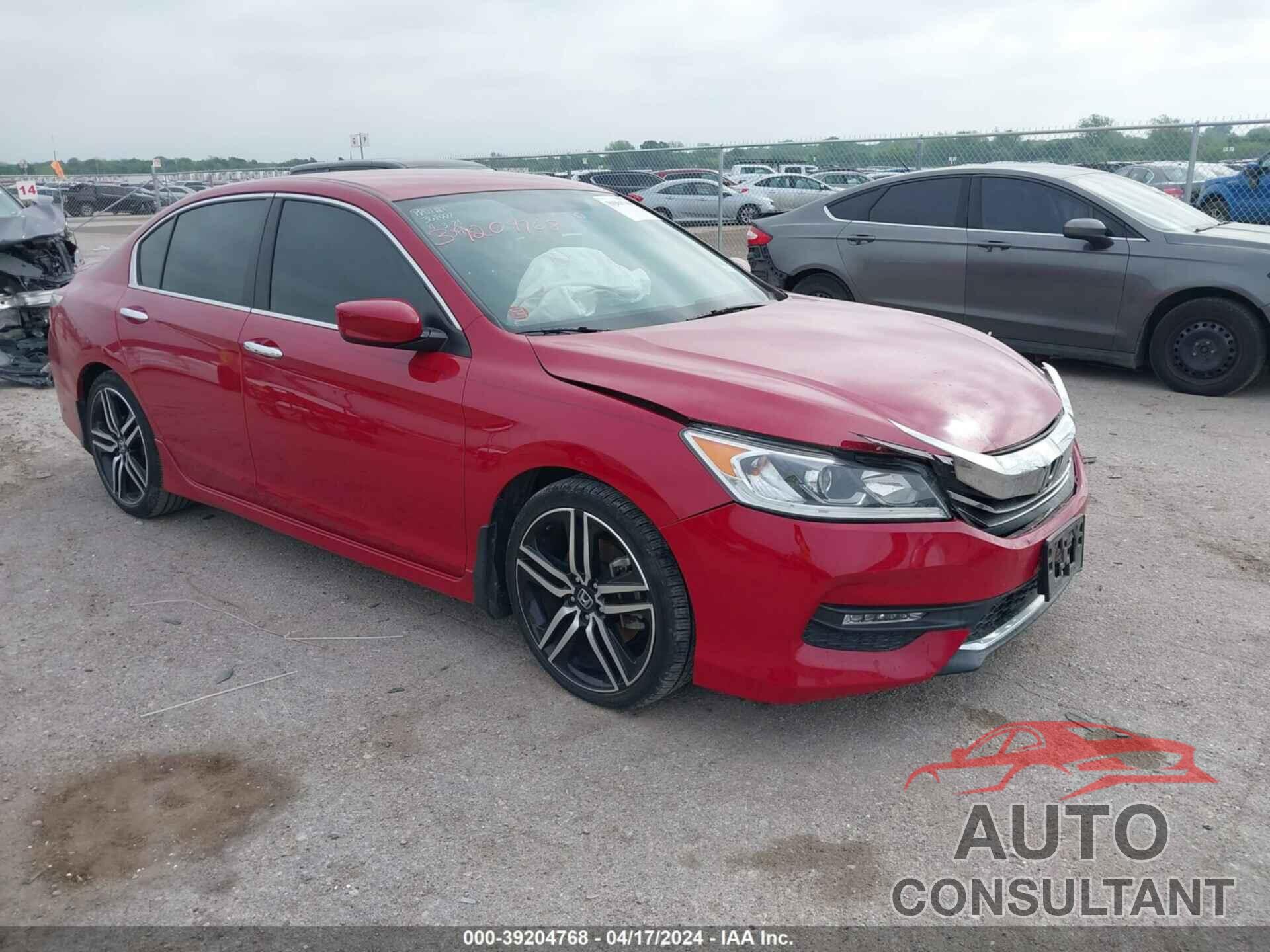 HONDA ACCORD 2016 - 1HGCR2F53GA148571