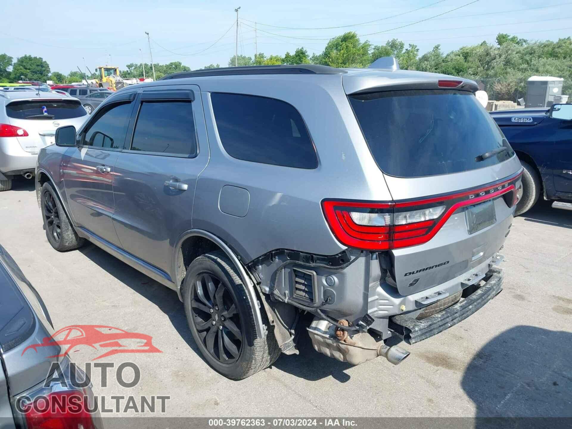DODGE DURANGO 2019 - 1C4RDJDG6KC848152