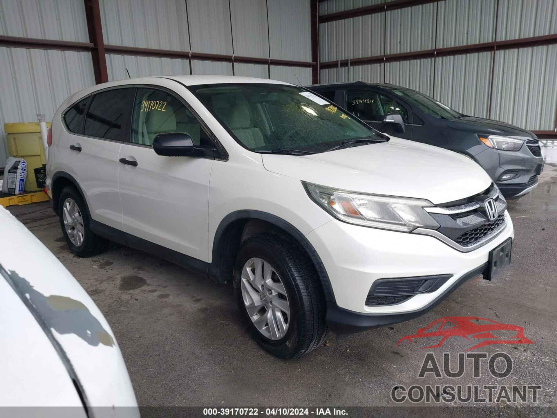 HONDA CR-V 2016 - 5J6RM4H46GL103551