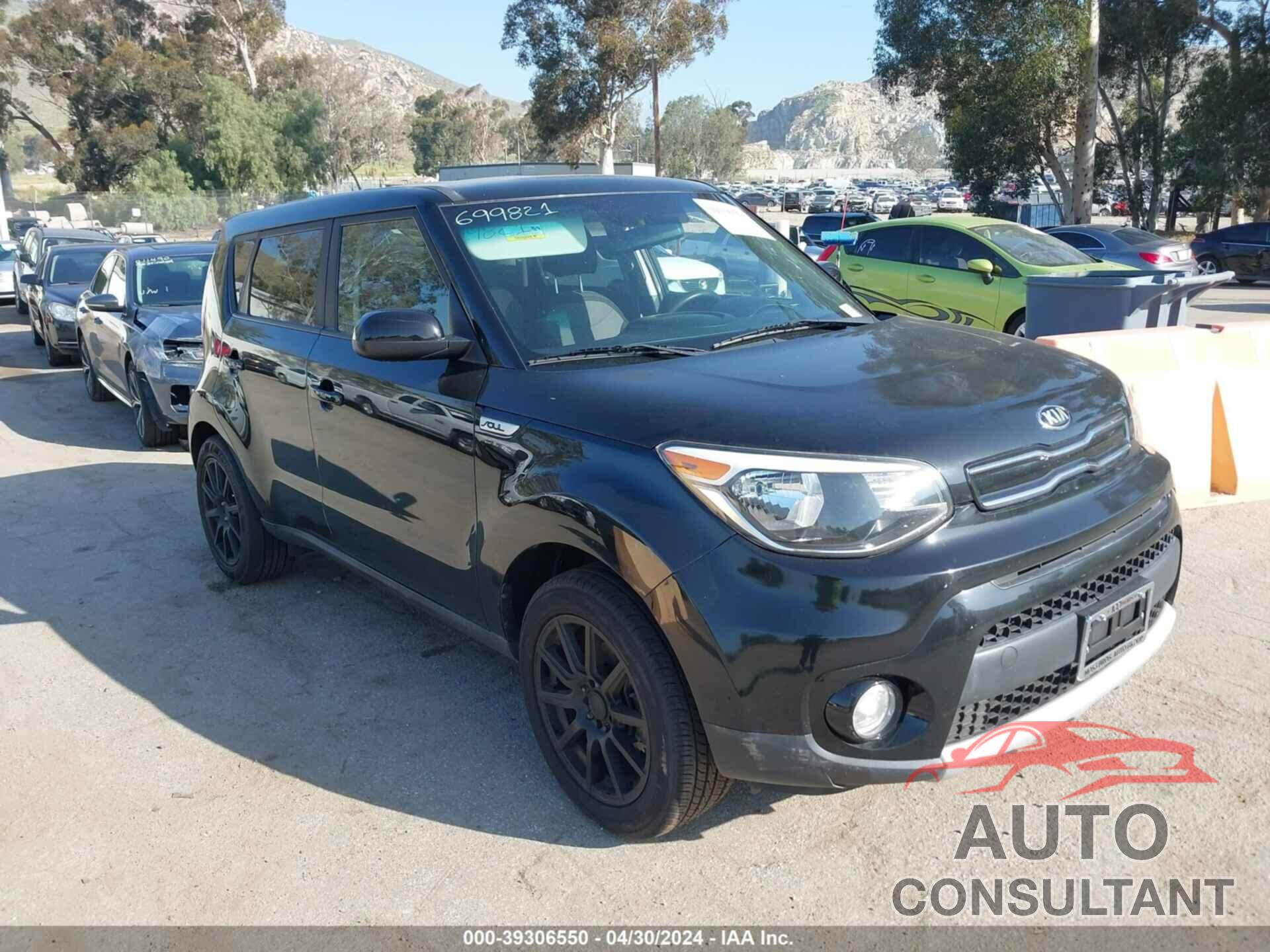 KIA SOUL 2019 - KNDJP3A56K7699821