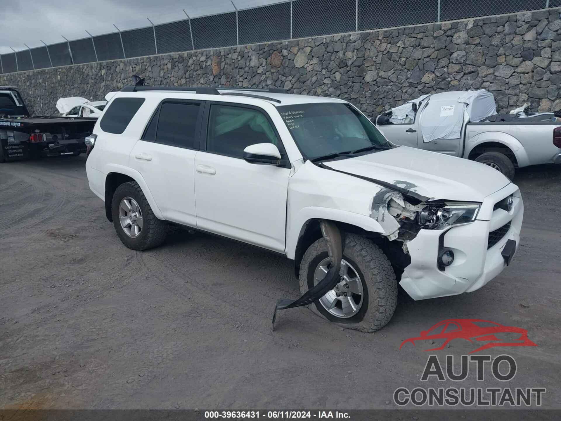 TOYOTA 4RUNNER 2017 - JTEBU5JR5H5411508