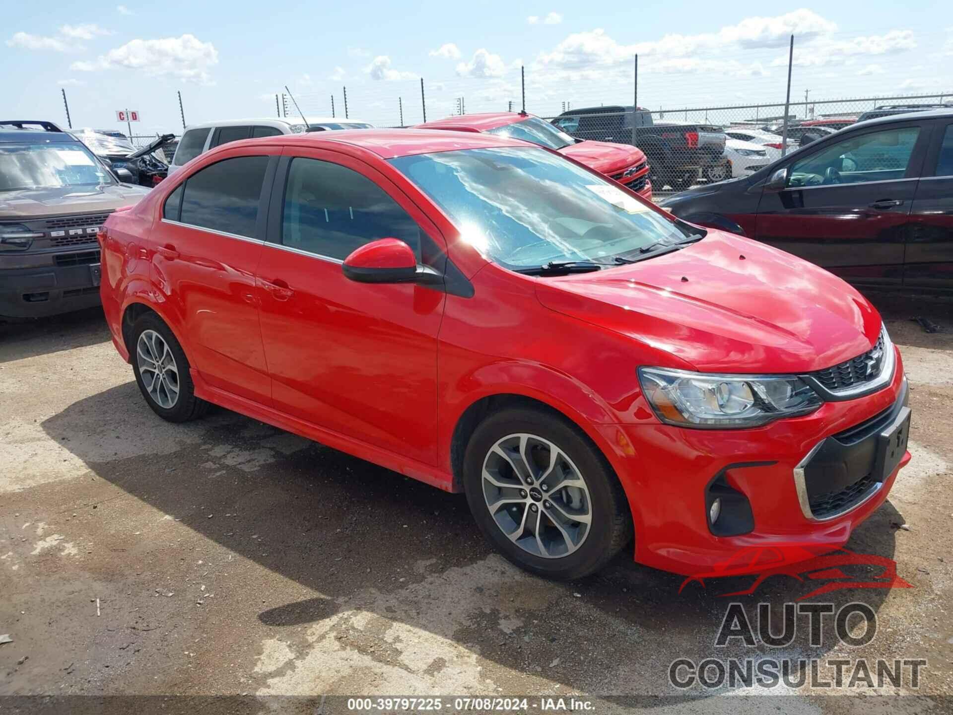 CHEVROLET SONIC 2020 - 1G1JD5SB1L4101008