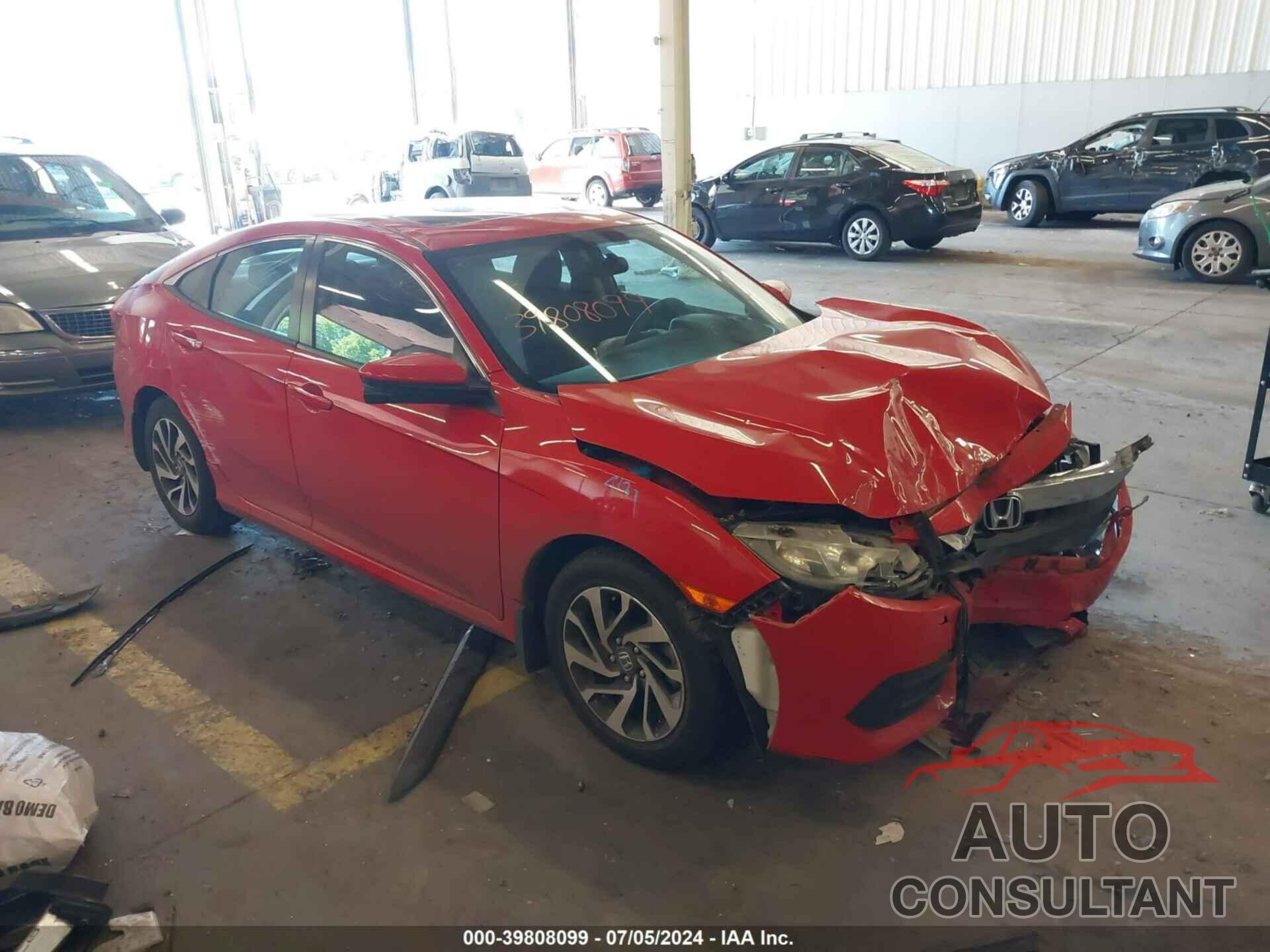 HONDA CIVIC 2016 - 2HGFC2F72GH545772