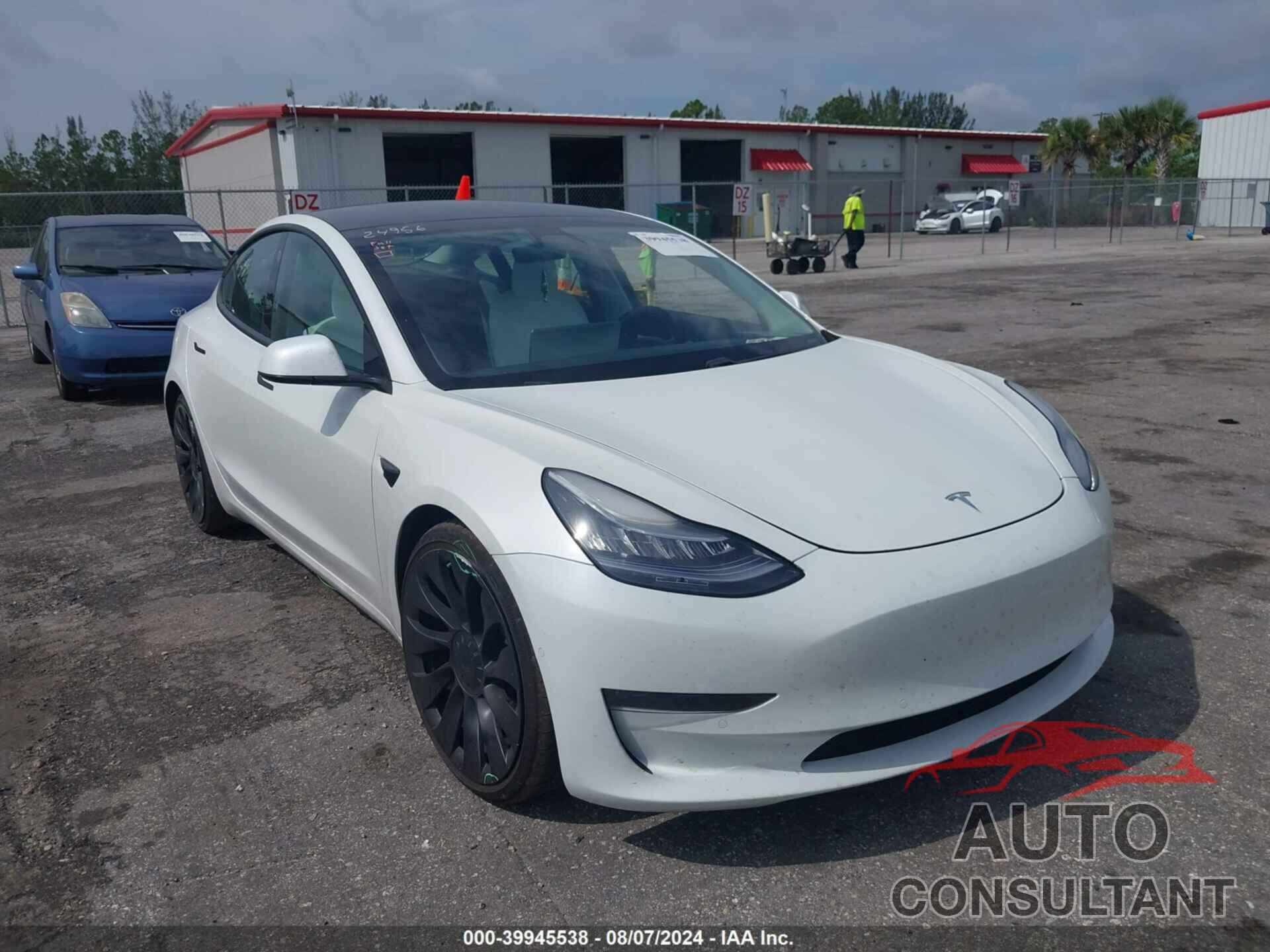 TESLA MODEL 3 2021 - 5YJ3E1EC3MF849778