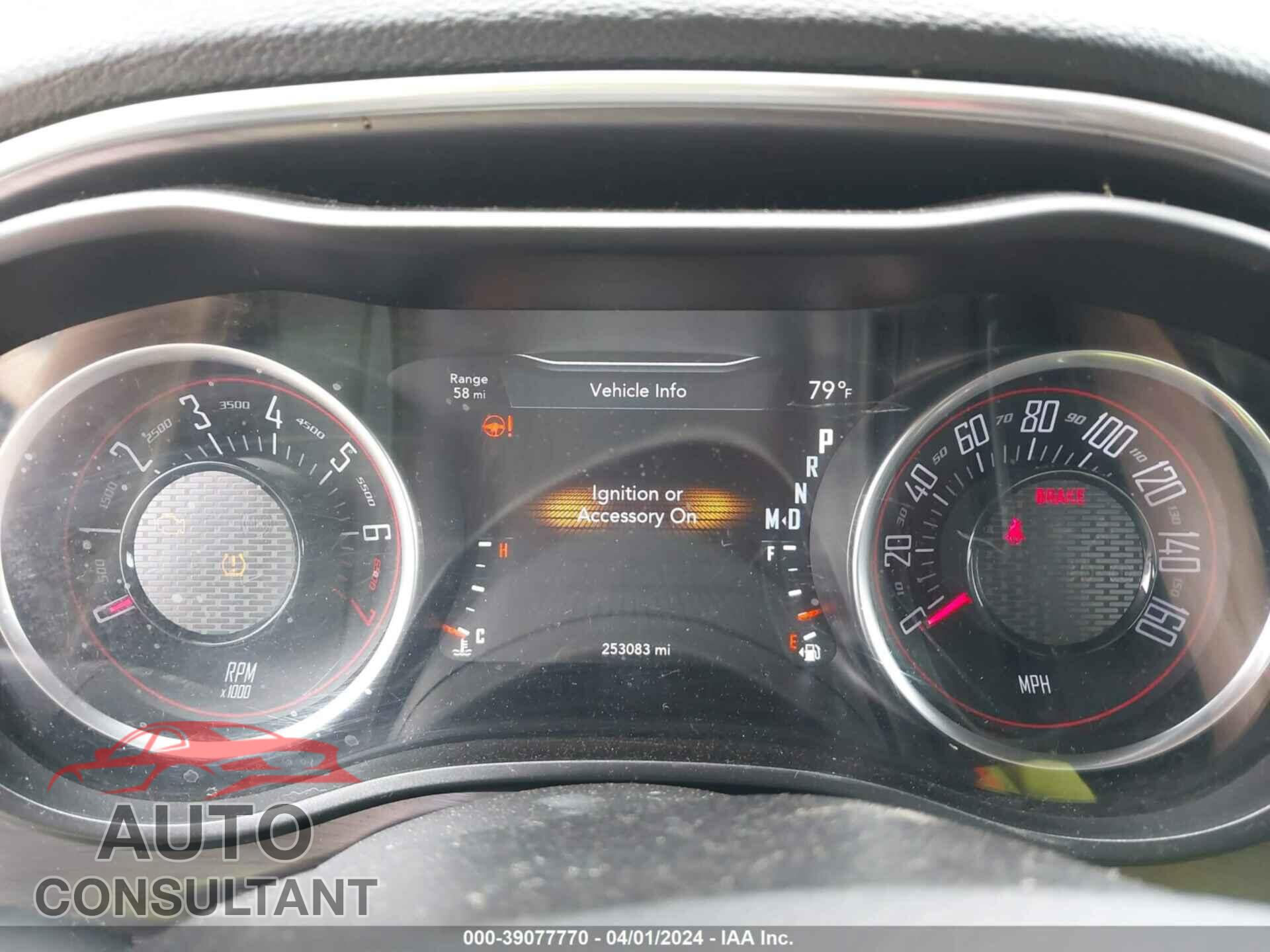DODGE CHALLENGER 2017 - 2C3CDZAG9HH627146