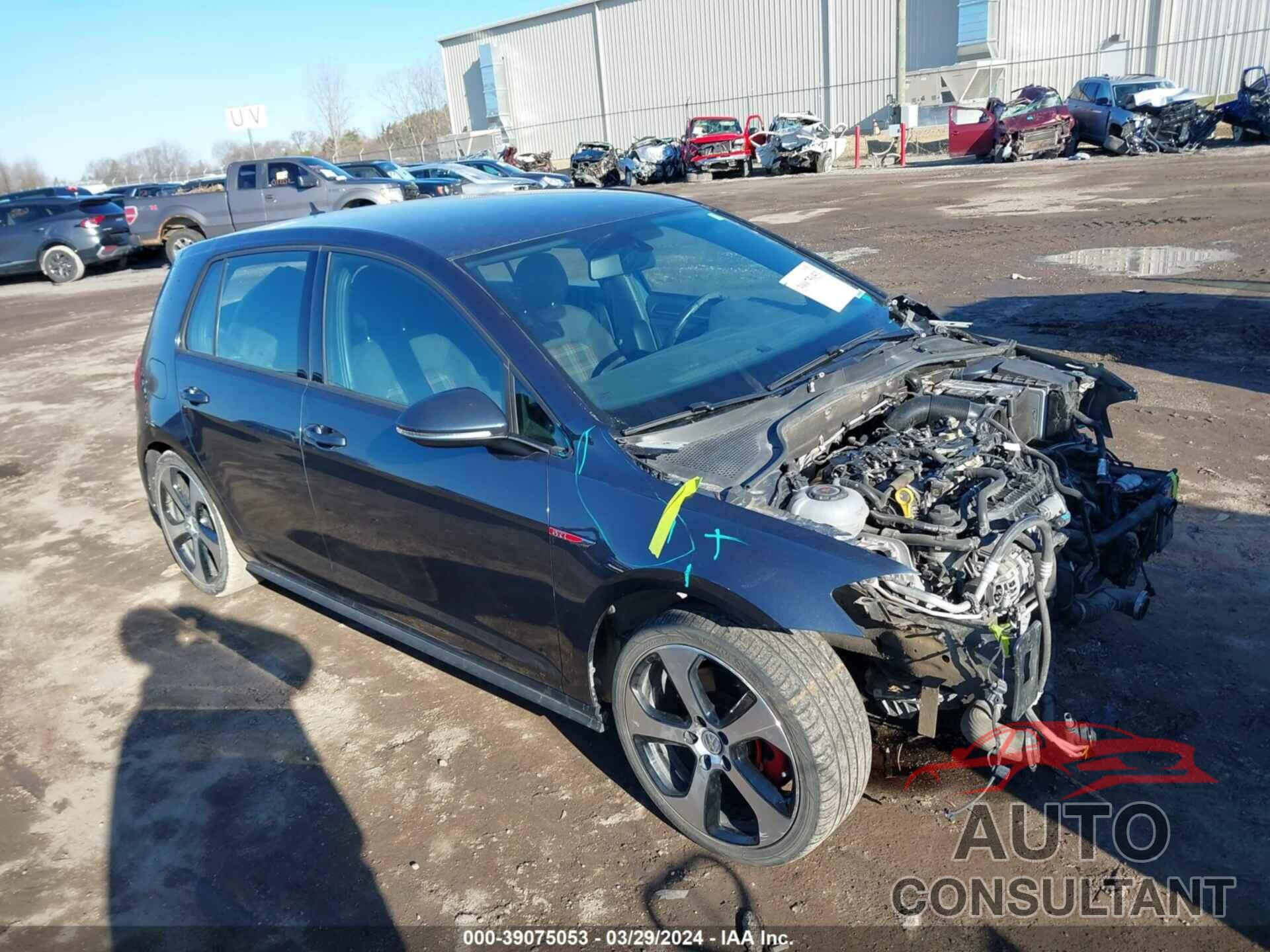 VOLKSWAGEN GOLF GTI 2018 - 3VW547AU2JM265728
