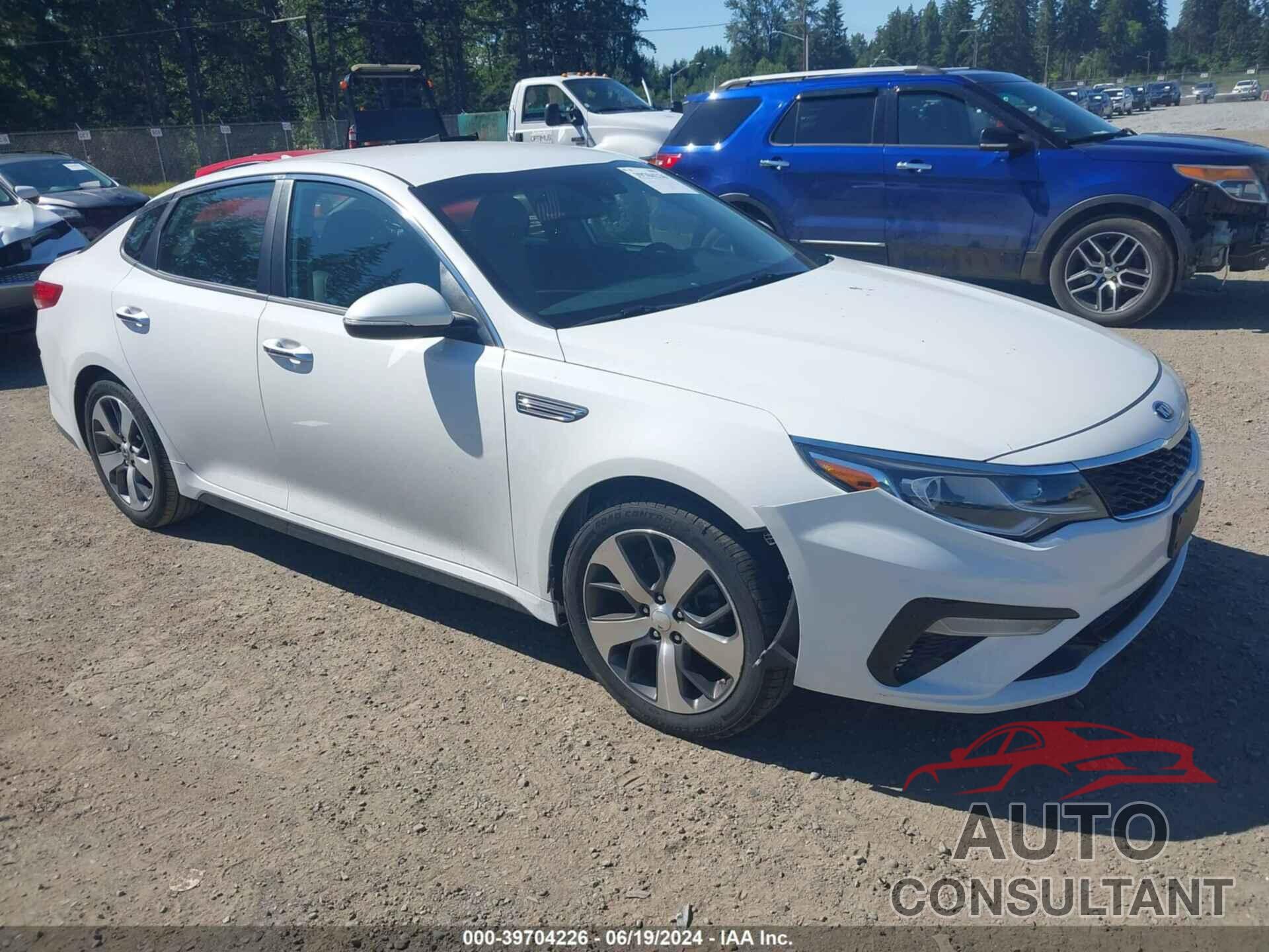 KIA OPTIMA 2019 - 5XXGT4L38KG321787