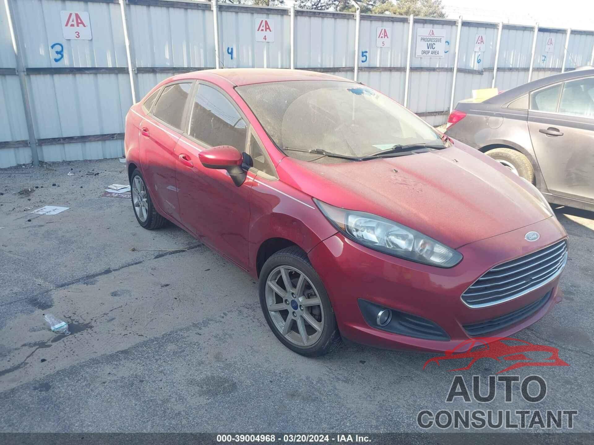 FORD FIESTA 2017 - 3FADP4BJ1HM157089