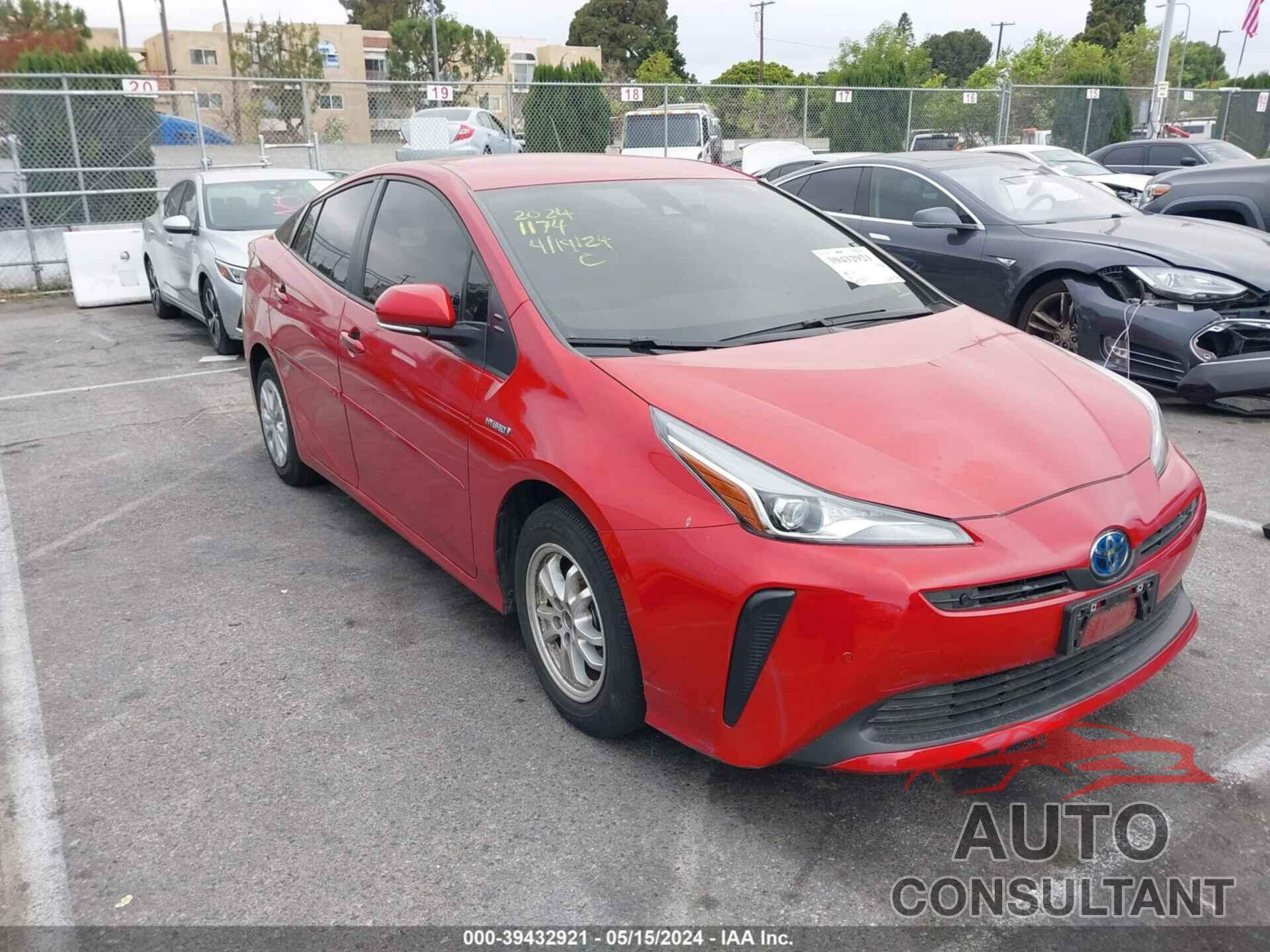 TOYOTA PRIUS 2022 - JTDKAMFU9N3179488