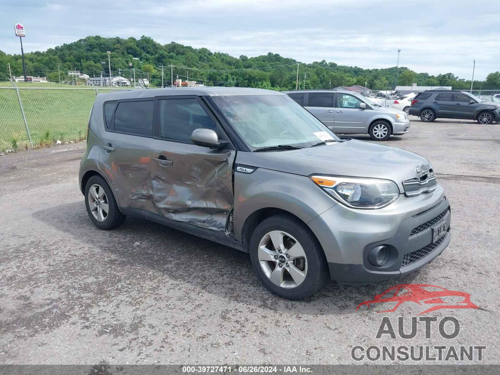 KIA SOUL 2019 - KNDJN2A22K7002473