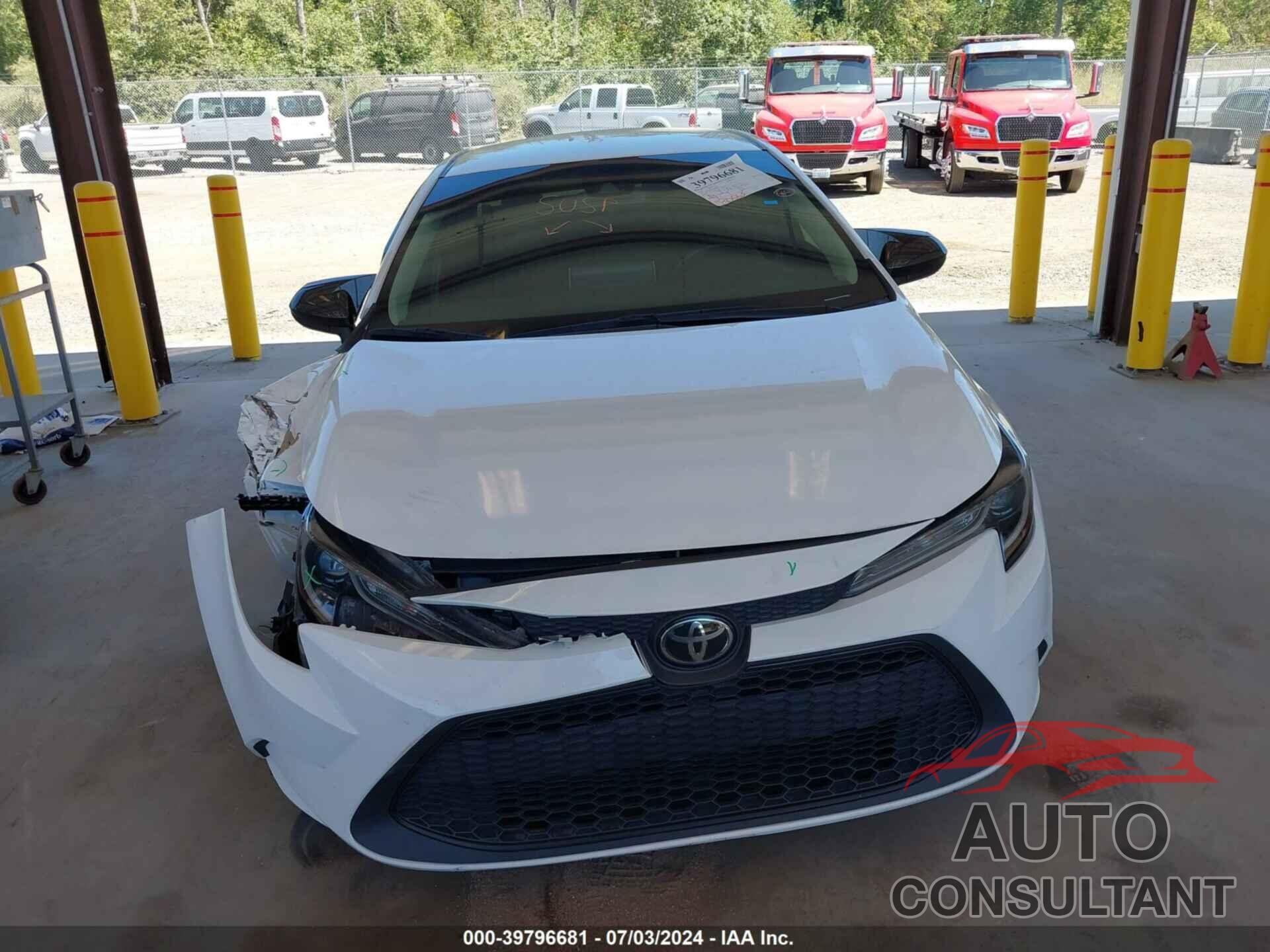 TOYOTA COROLLA 2020 - 5YFEPRAE8LP106626