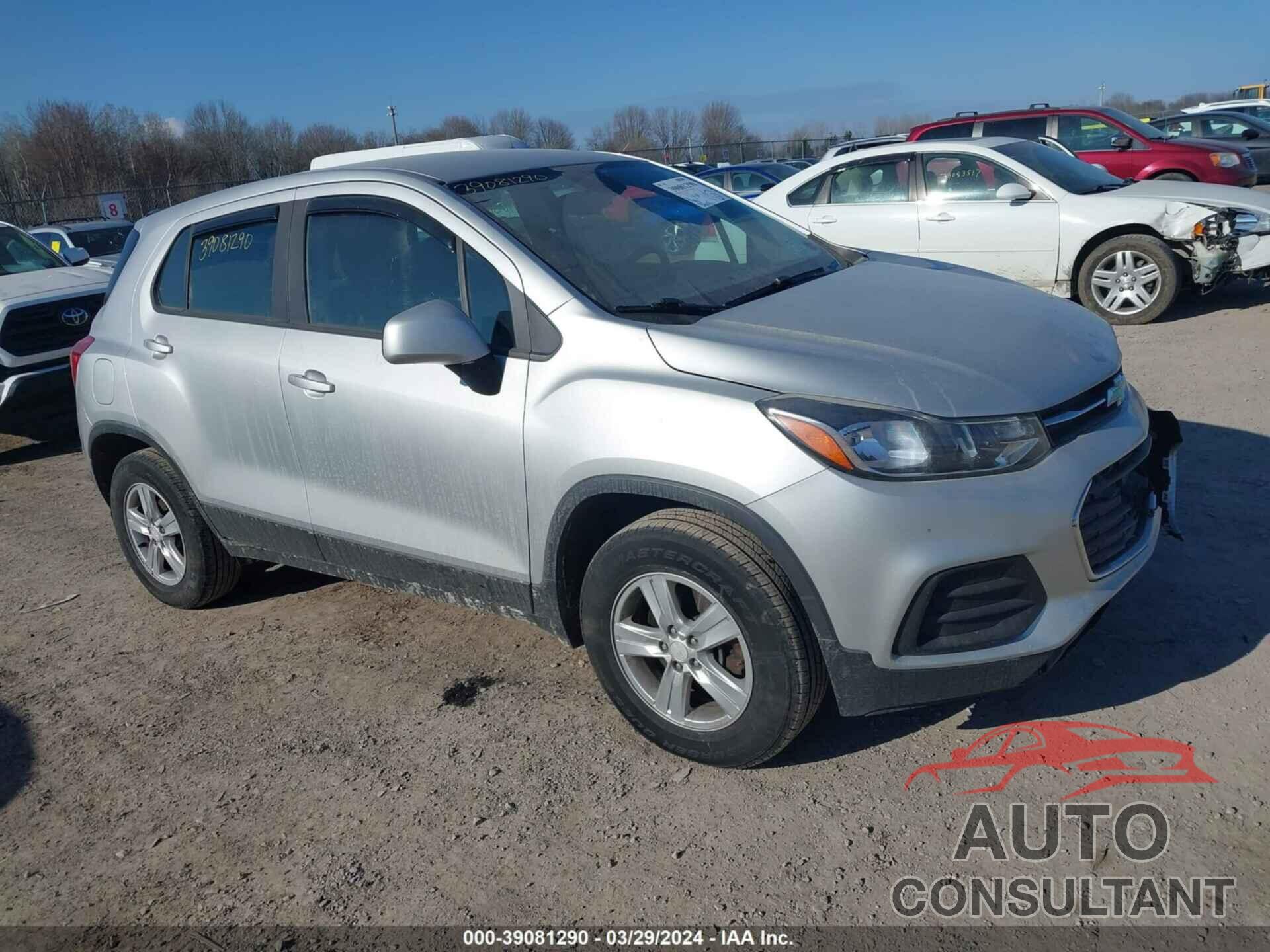 CHEVROLET TRAX 2017 - 3GNCJNSB1HL194758