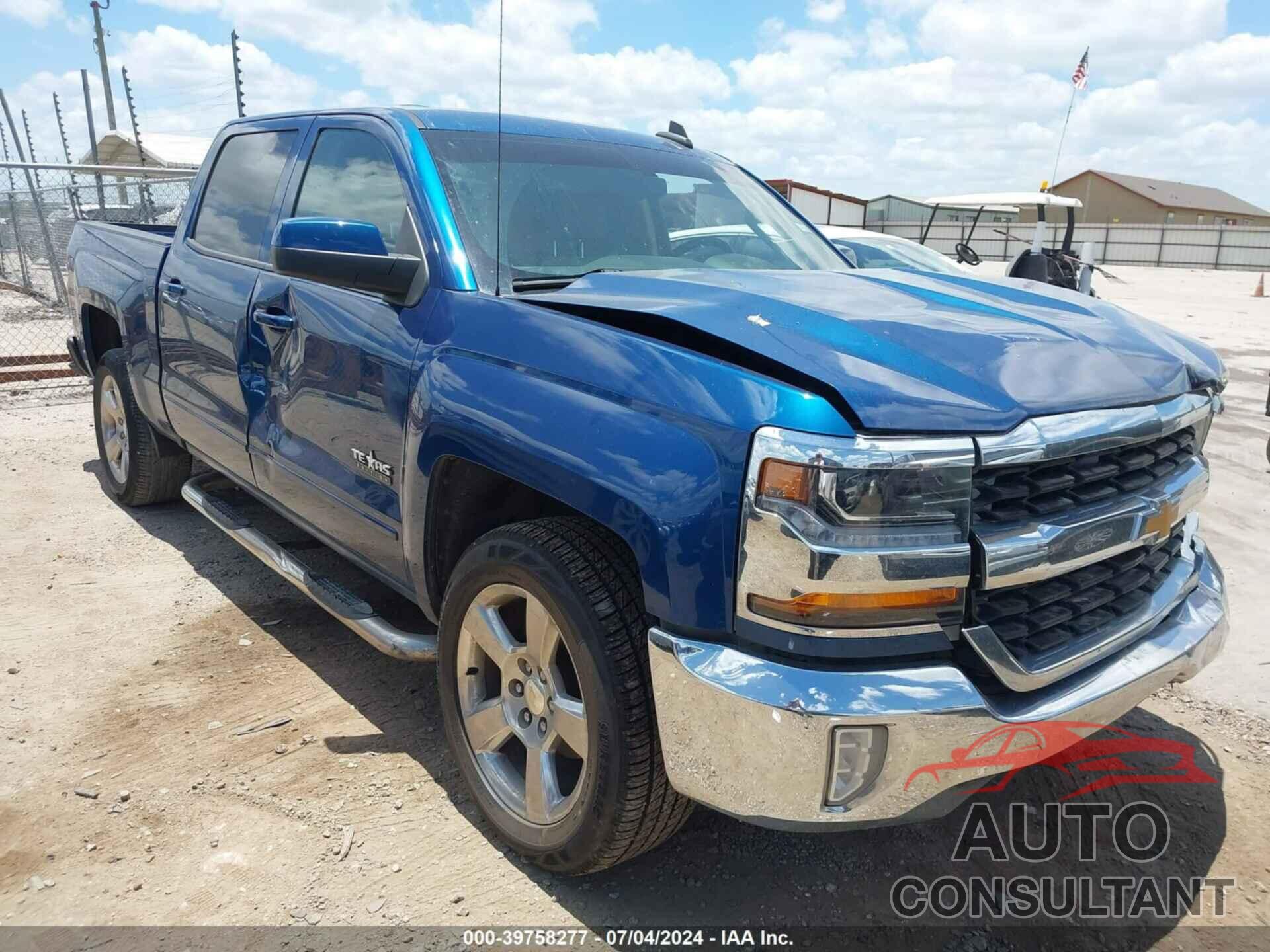 CHEVROLET SILVERADO 1500 2017 - 3GCPCREC9HG203943