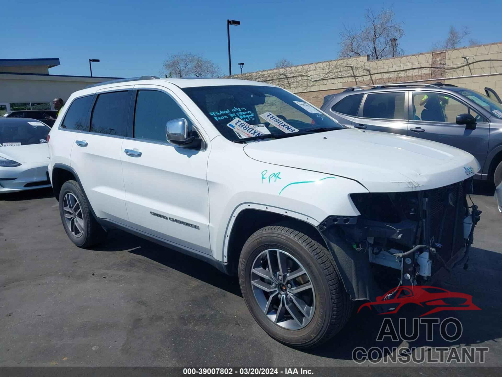JEEP GRAND CHEROKEE 2020 - 1C4RJFBG8LC194636