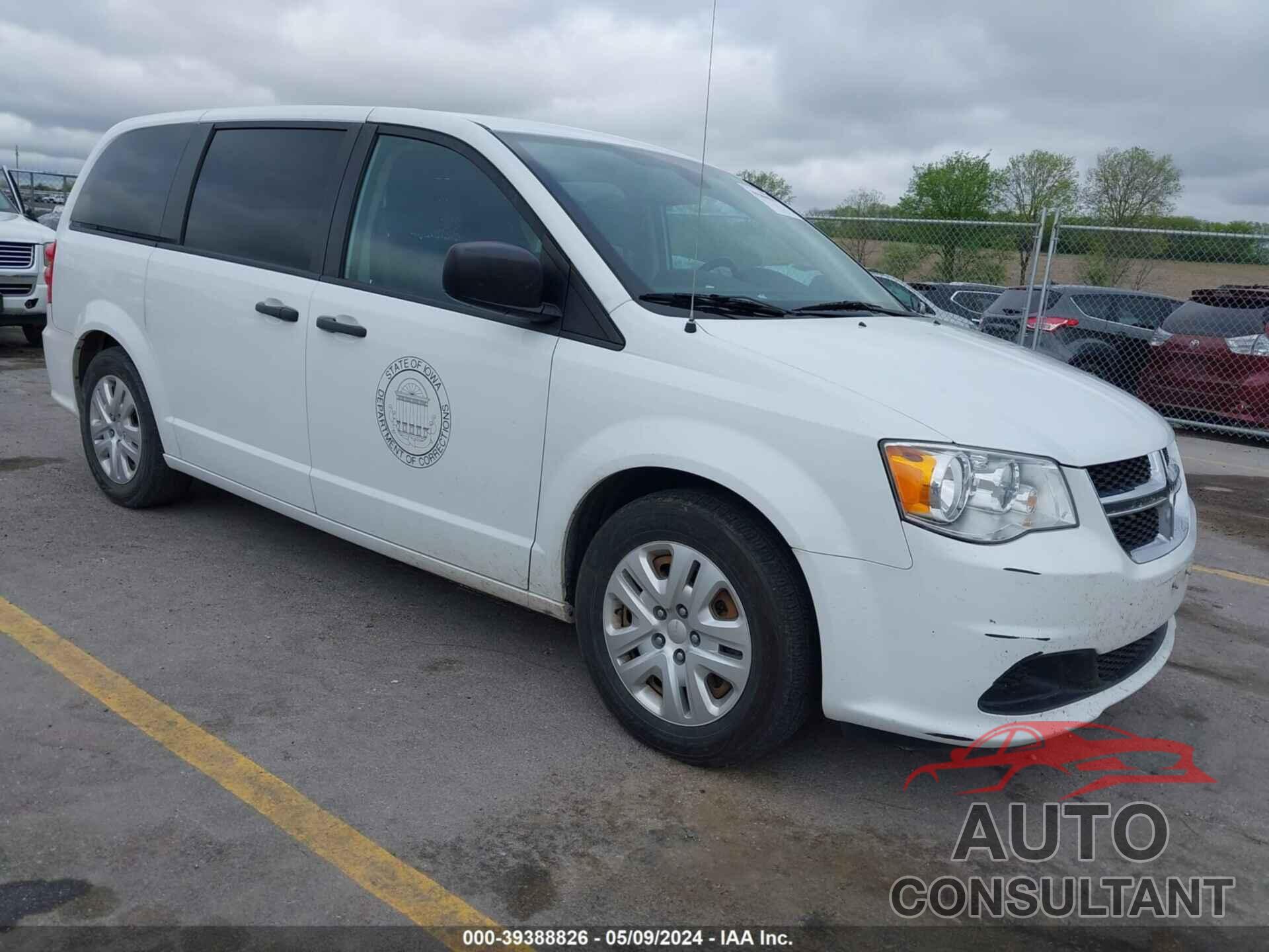 DODGE GRAND CARAVAN 2019 - 2C4RDGBG9KR637931