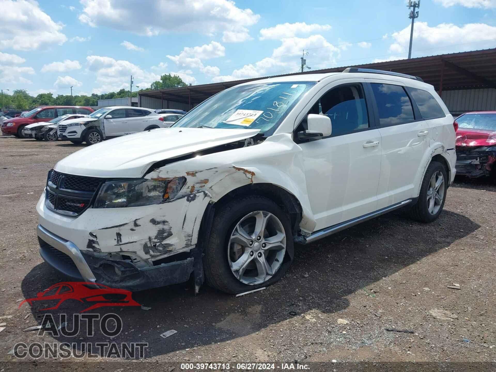DODGE JOURNEY 2017 - 3C4PDCGG4HT701811