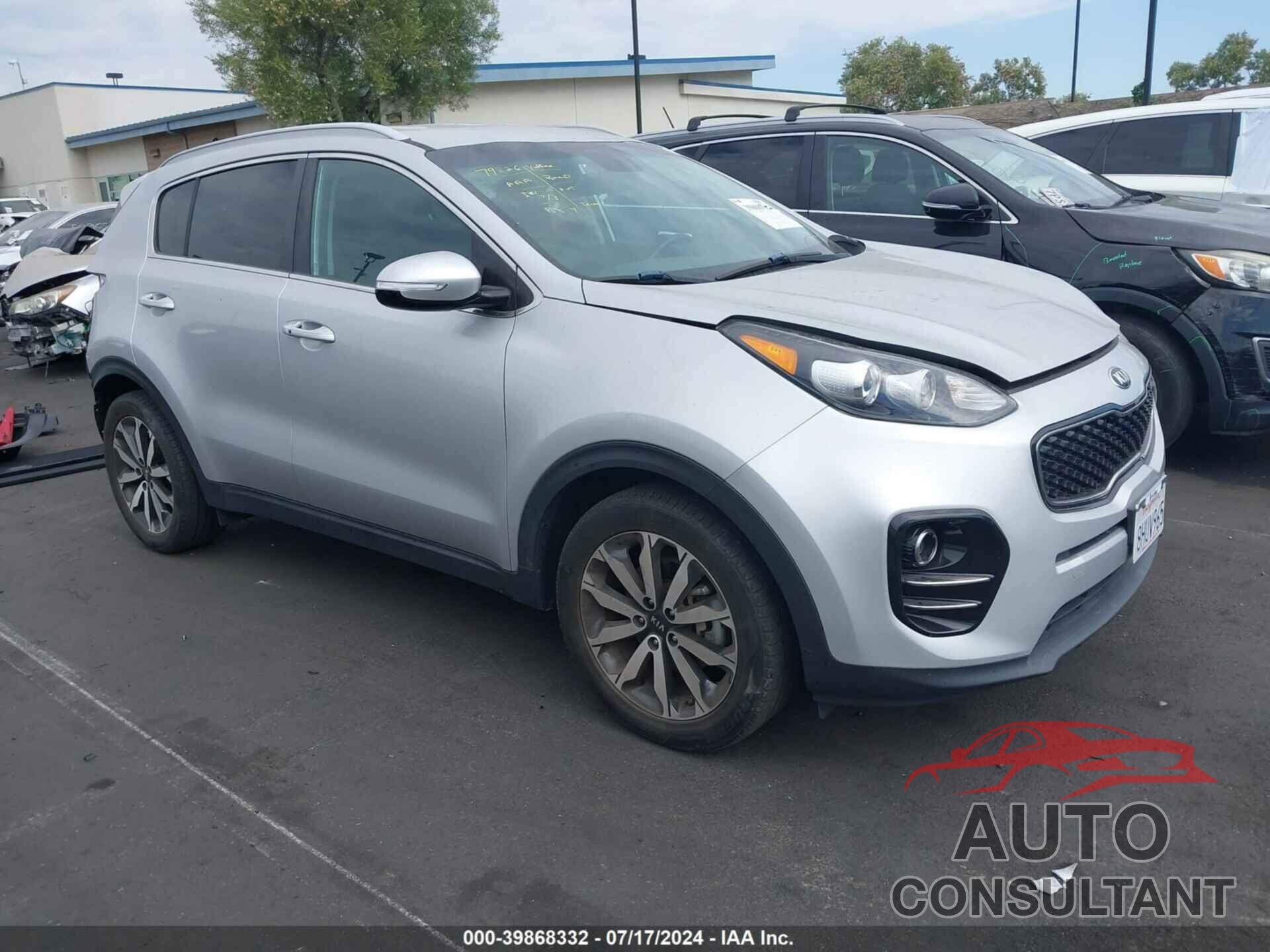 KIA SPORTAGE 2019 - KNDPN3AC2K7589525