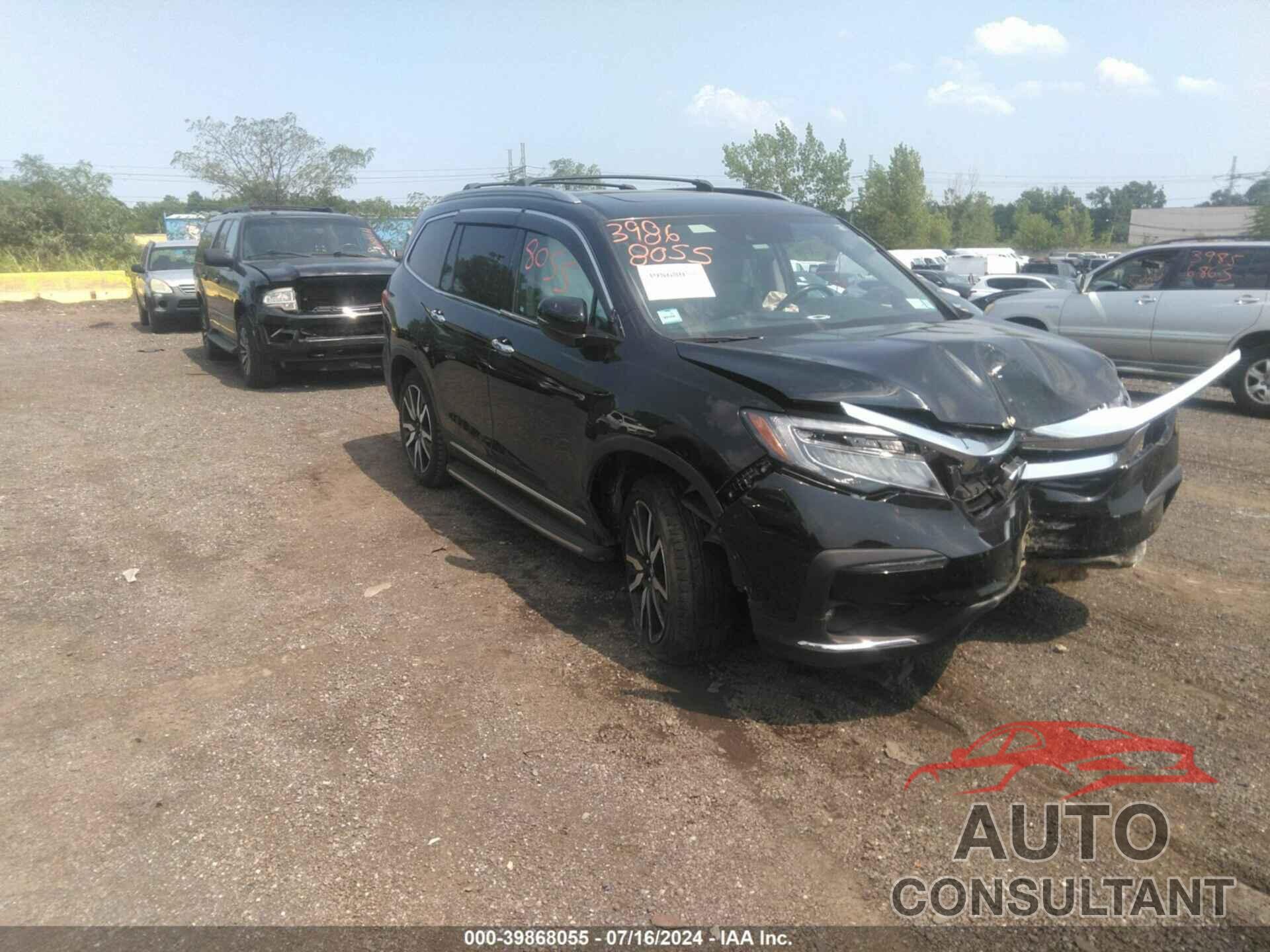 HONDA PILOT 2019 - 5FNYF6H99KB098313