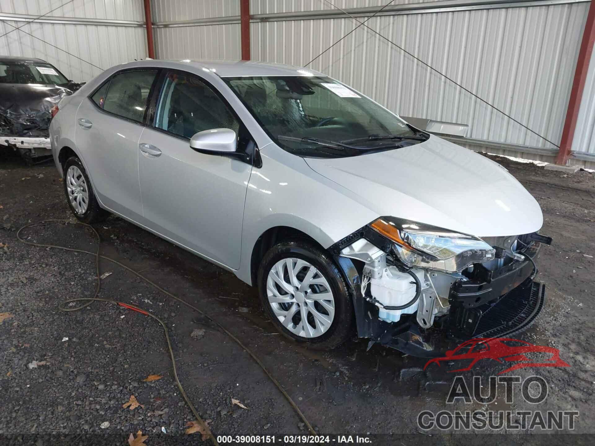 TOYOTA COROLLA 2017 - 2T1BURHE8HC886913