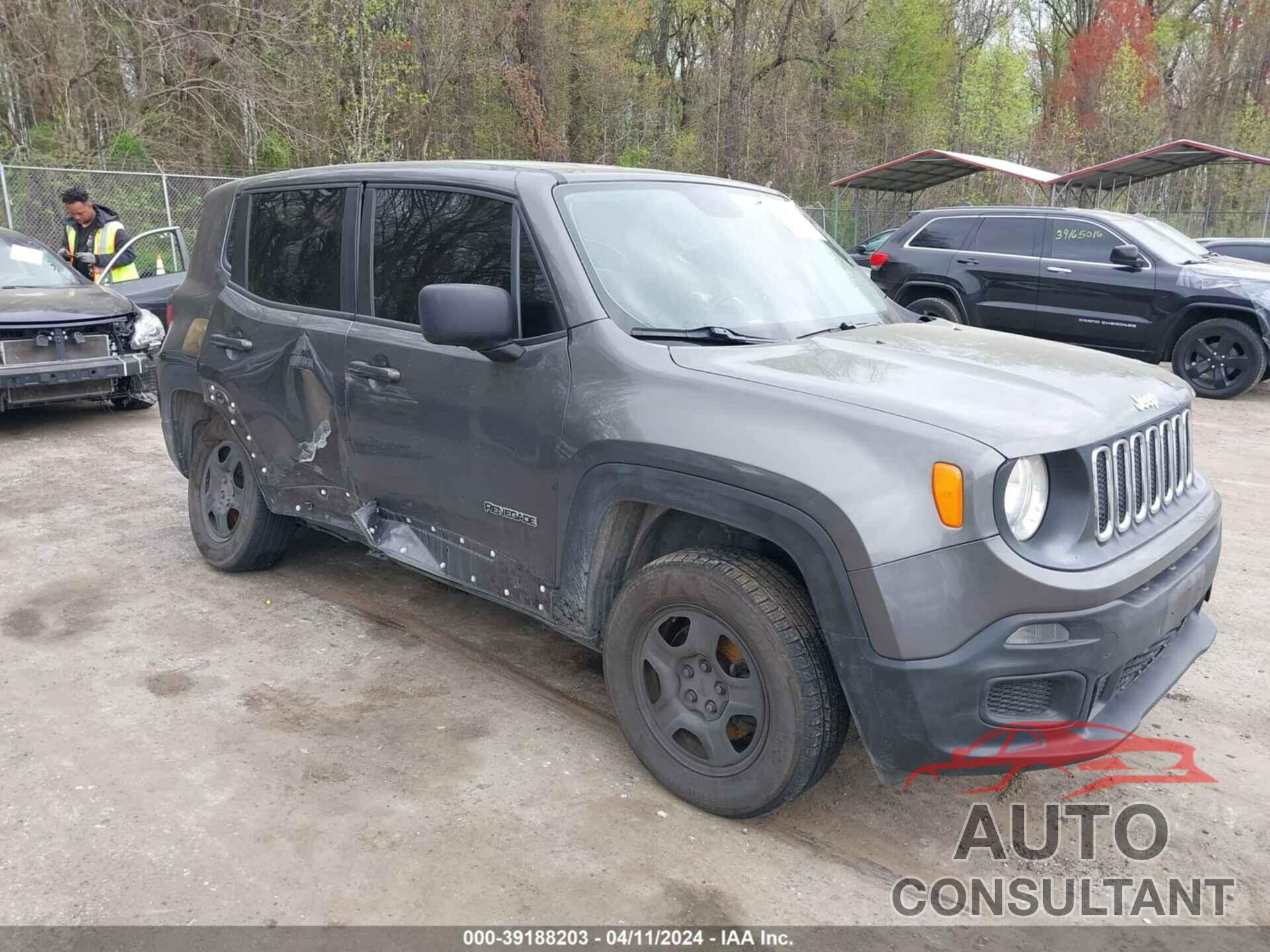 JEEP RENEGADE 2016 - ZACCJBAT4GPC77074