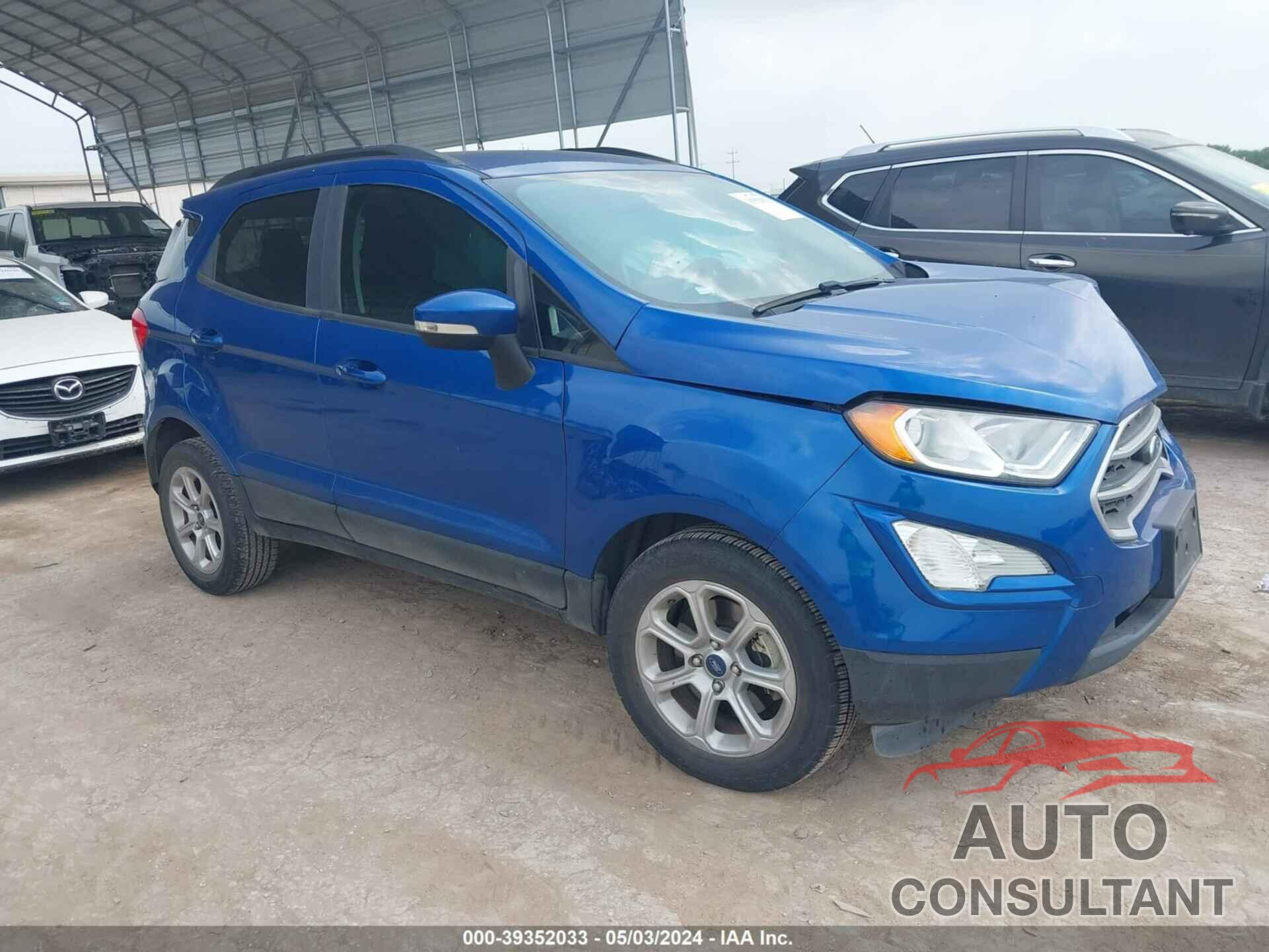 FORD ECOSPORT 2020 - MAJ3S2GE7LC344664