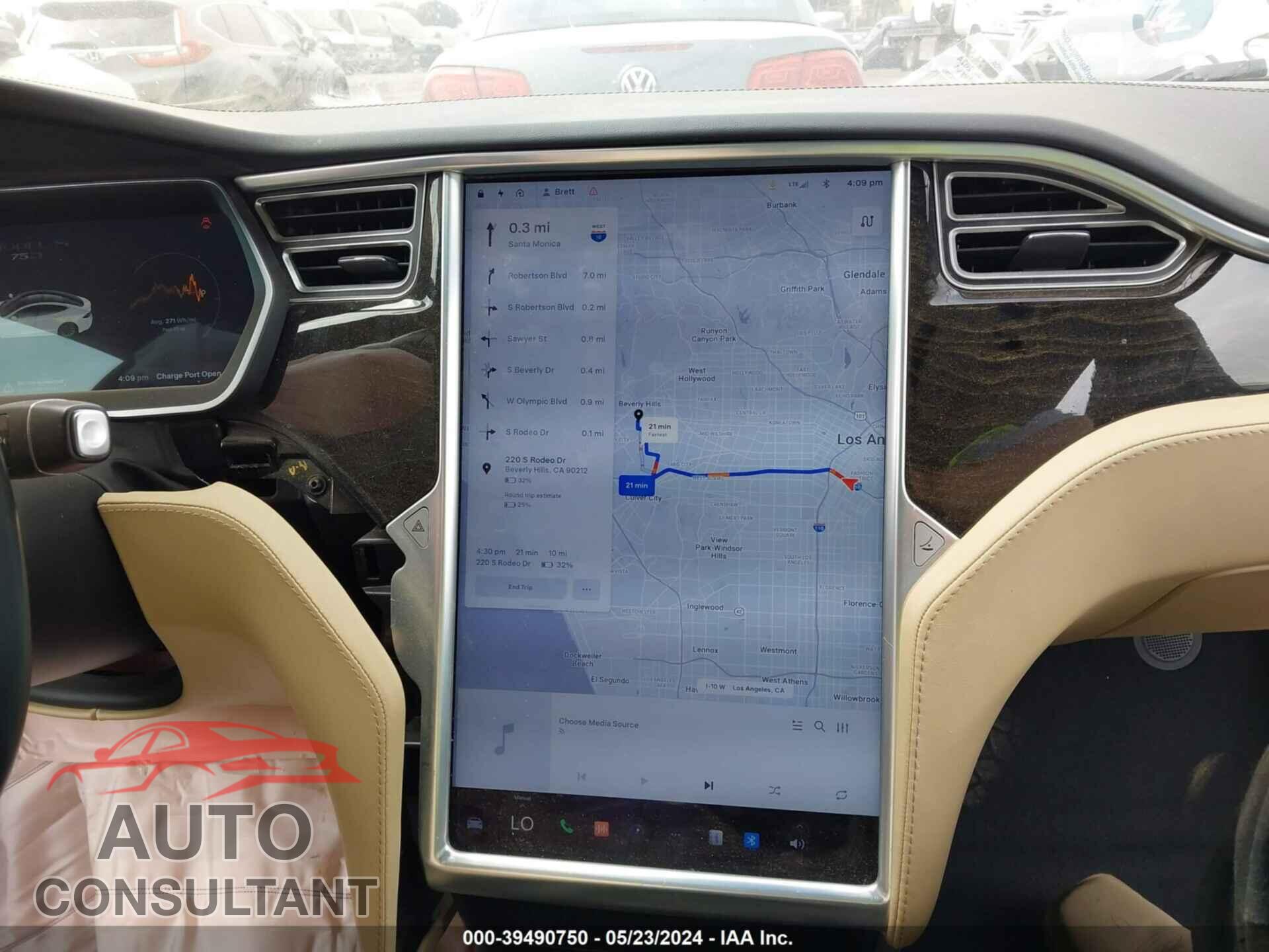 TESLA MODEL S 2016 - 5YJSA1E24GF147276