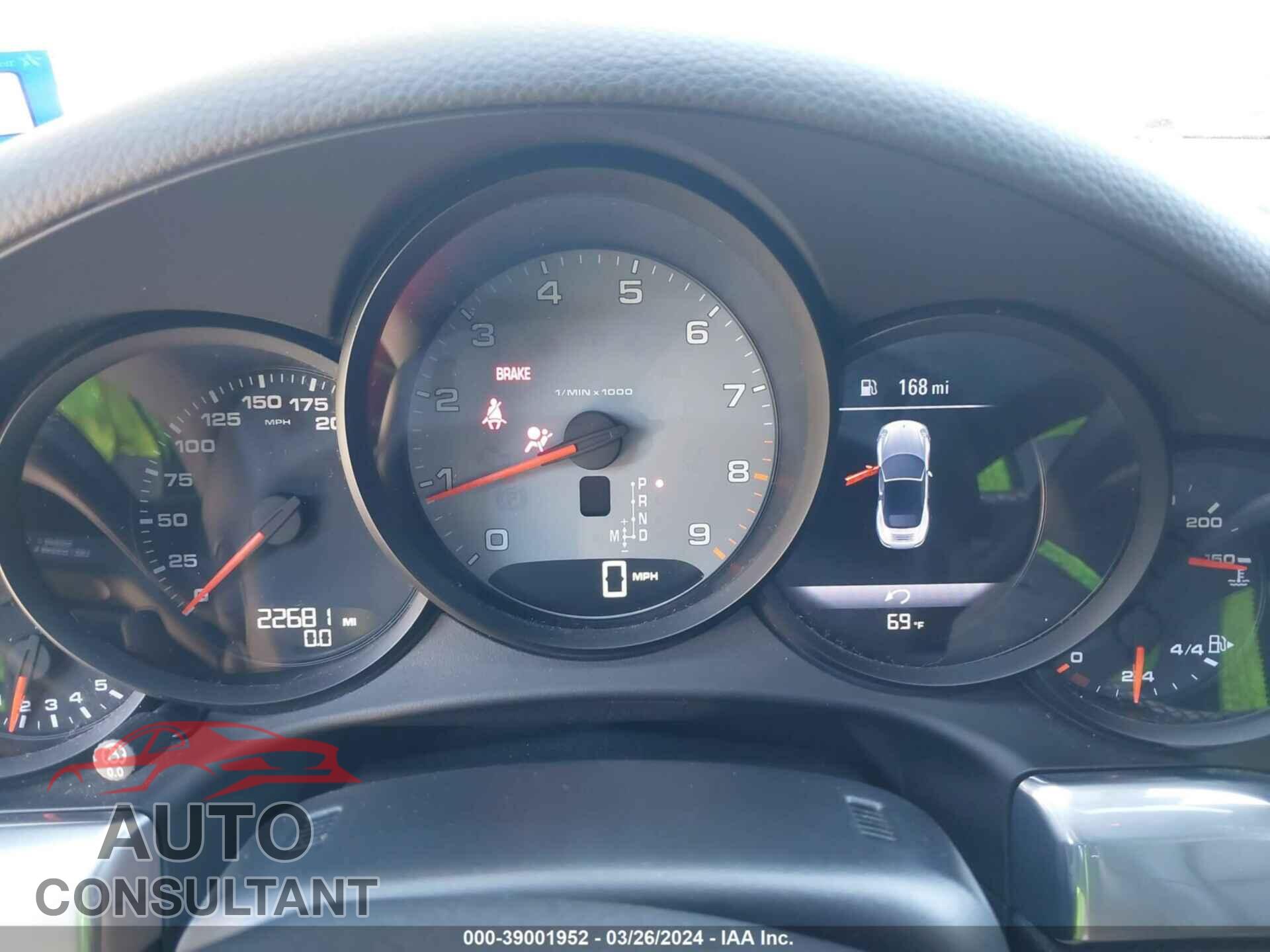 PORSCHE 911 2016 - WP0CB2A96GS154761