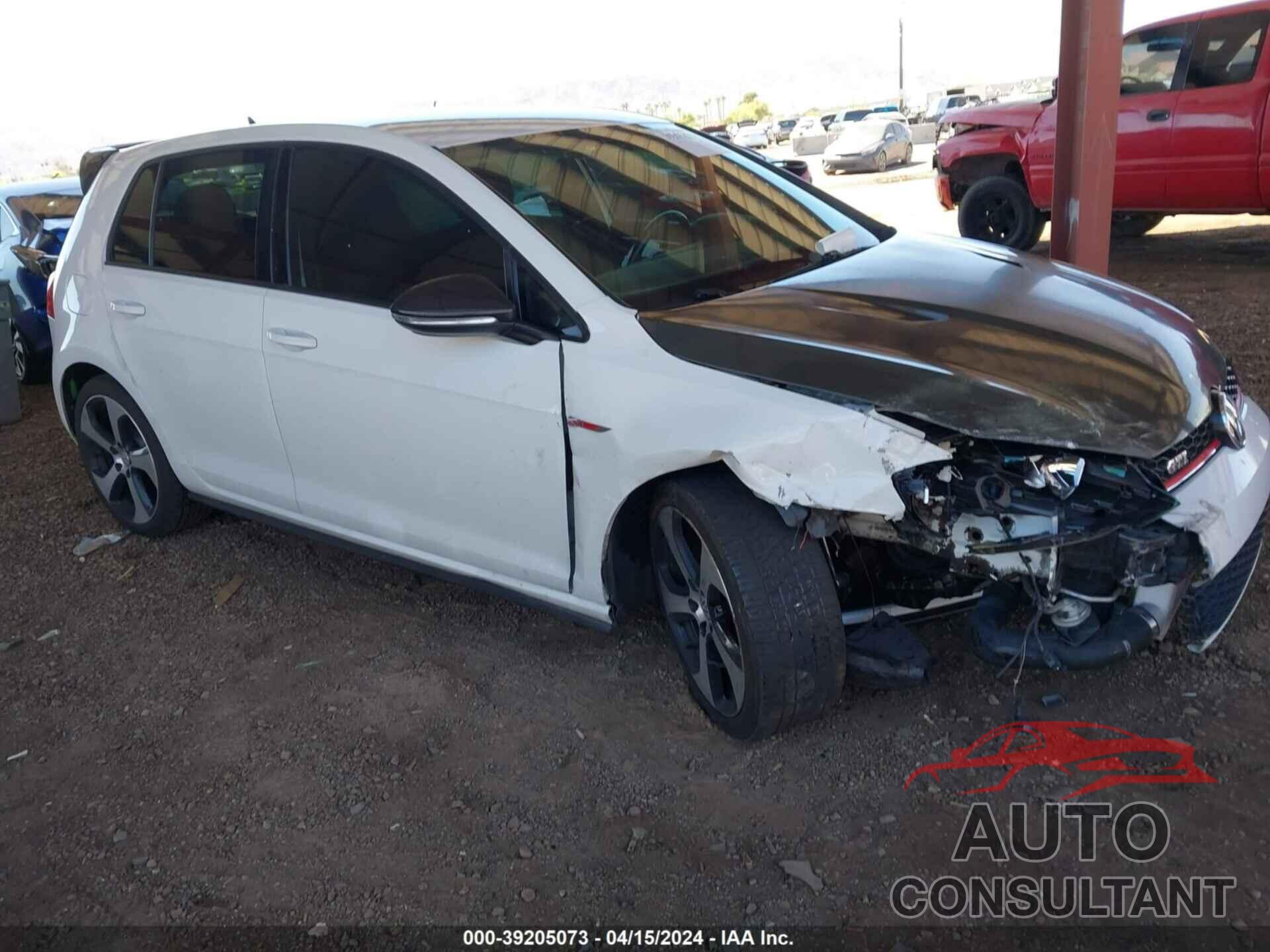 VOLKSWAGEN GOLF GTI 2016 - 3VW5T7AU1GM049798