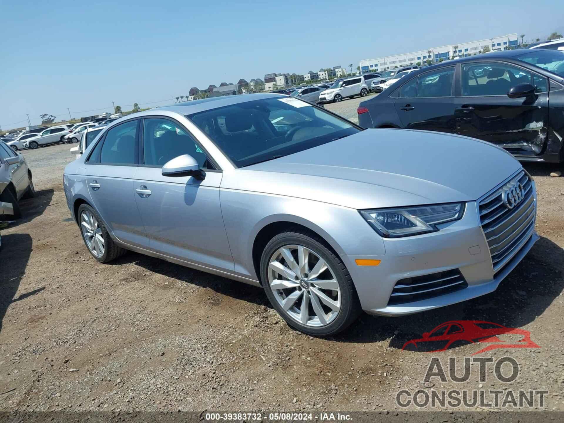 AUDI A4 2017 - WAUGNAF46HN005182