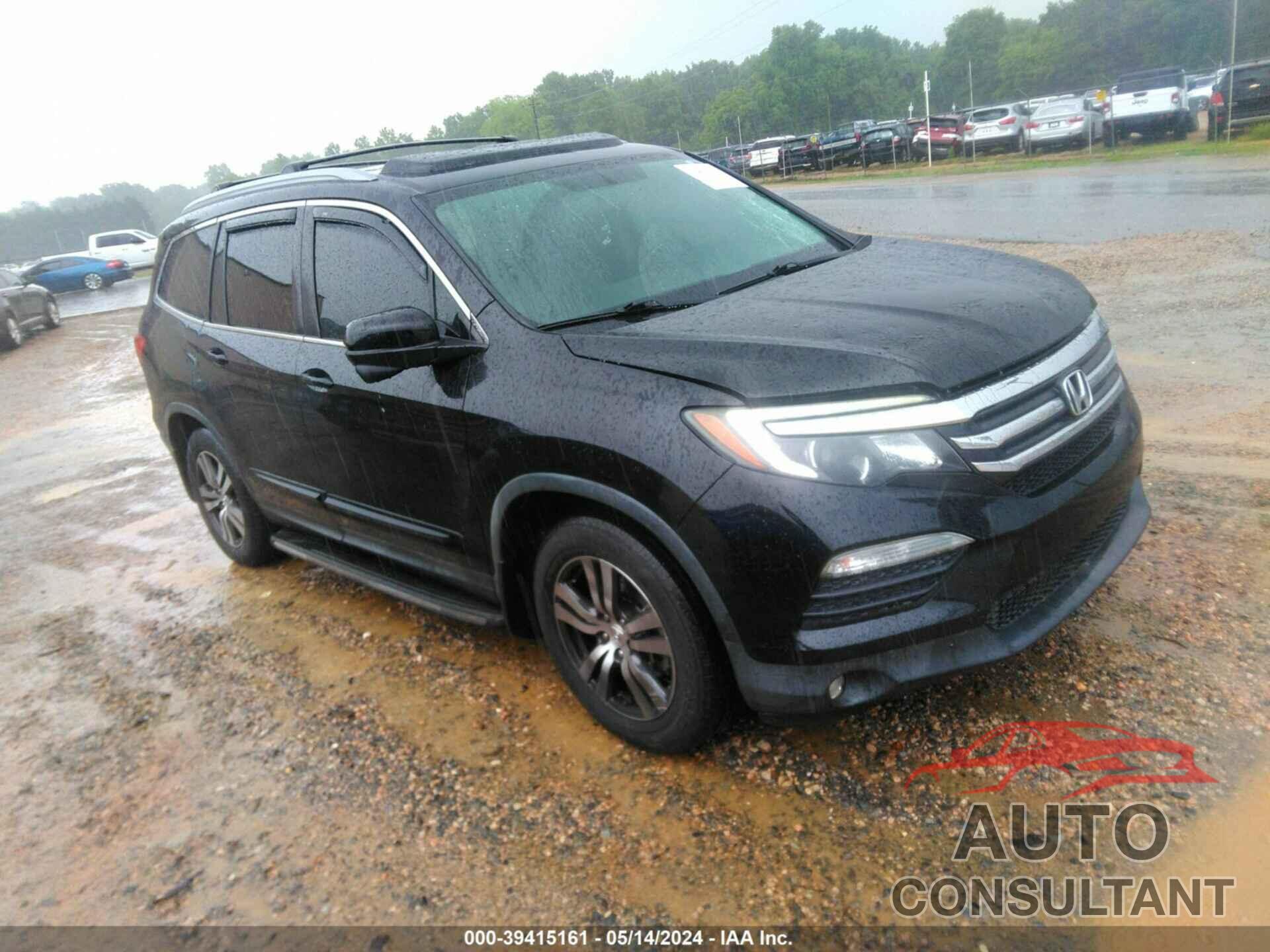 HONDA PILOT 2017 - 5FNYF5H88HB017327