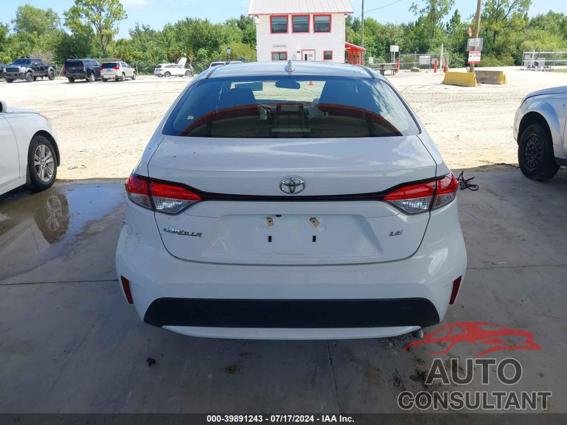 TOYOTA COROLLA 2020 - JTDEPRAEXLJ083340