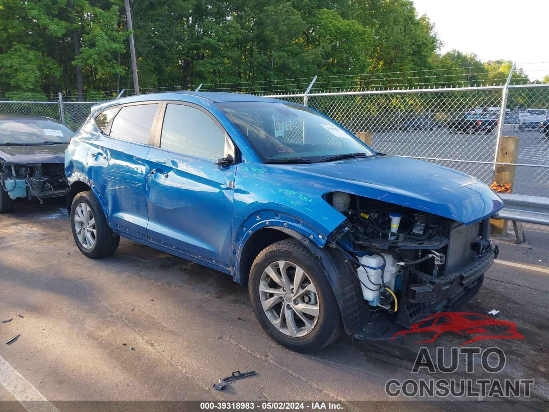 HYUNDAI TUCSON 2020 - KM8J23A41LU118567