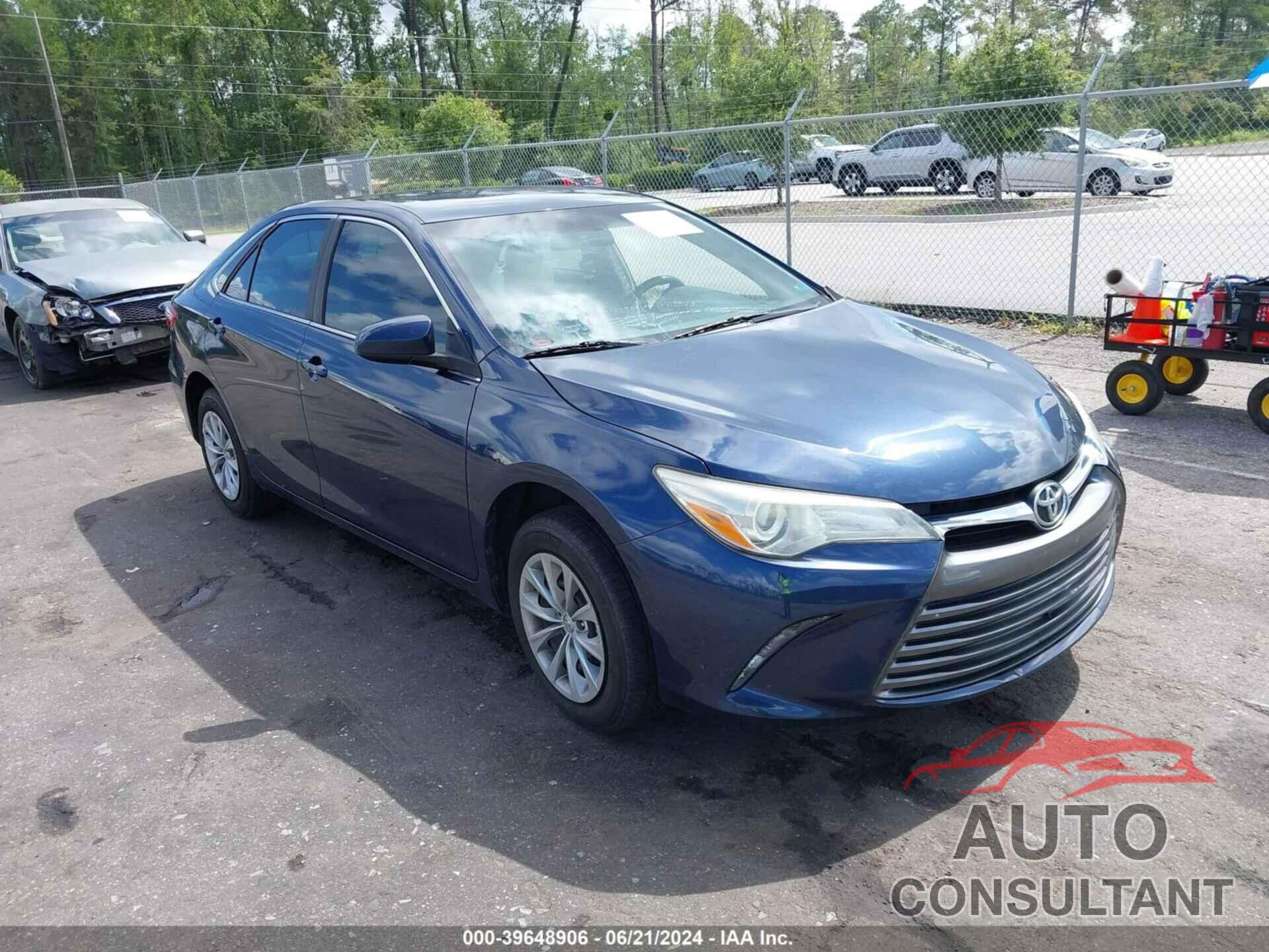 TOYOTA CAMRY 2016 - 4T4BF1FK7GR550788
